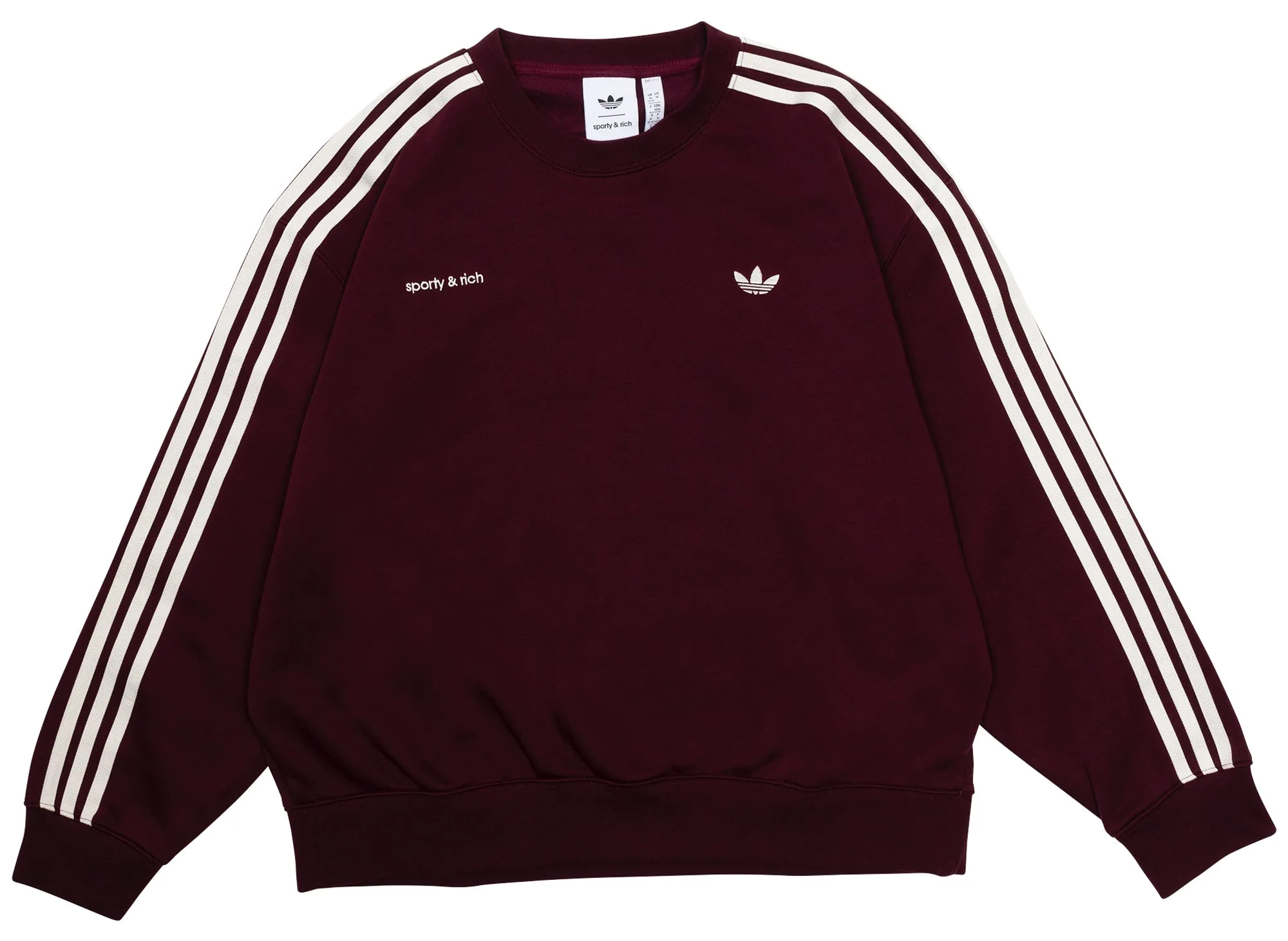 Adidas Sporty & Rich Sweatshirt in Maroon
