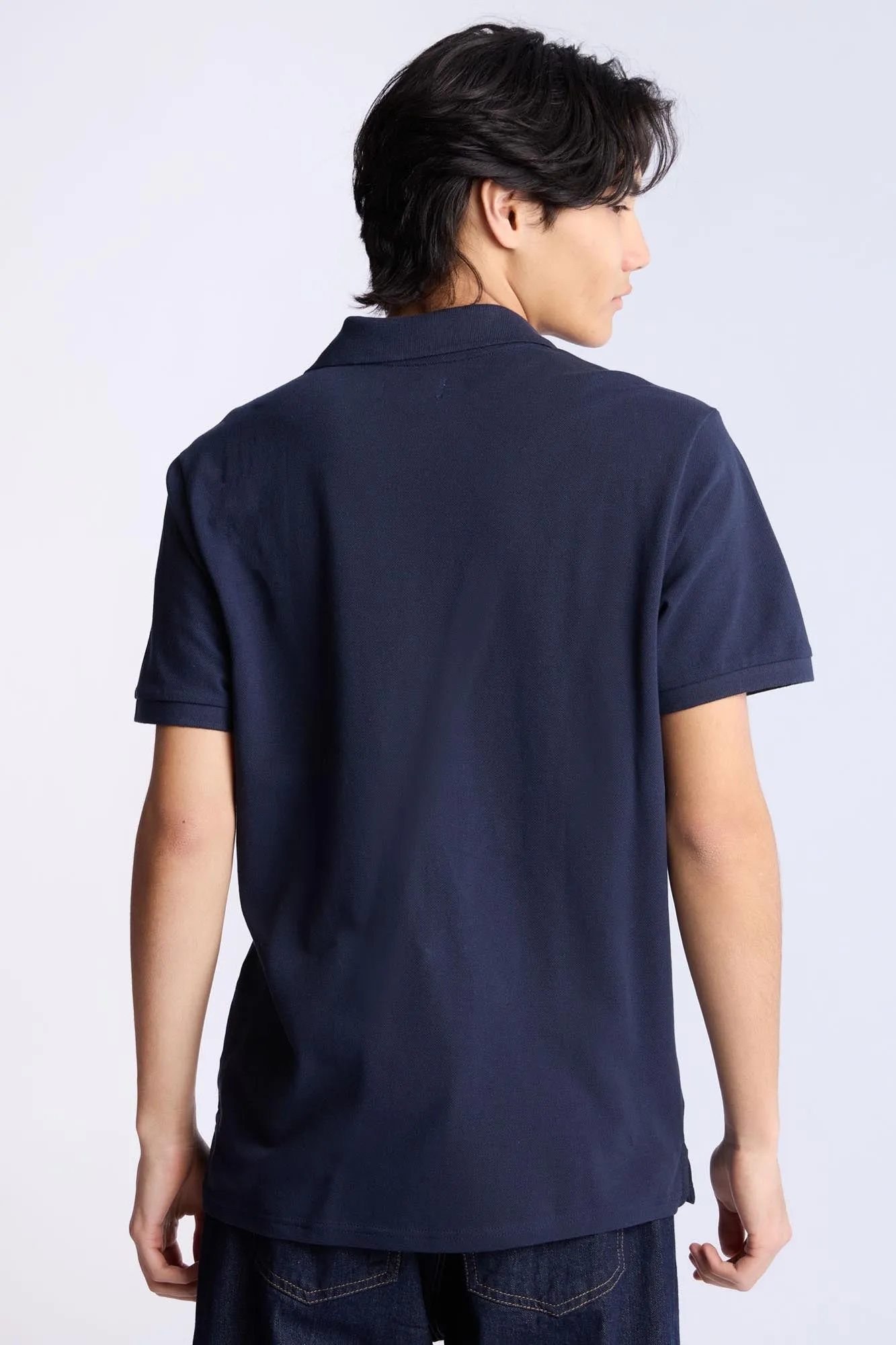 AERO A 87 Embroidered Pique Polo
