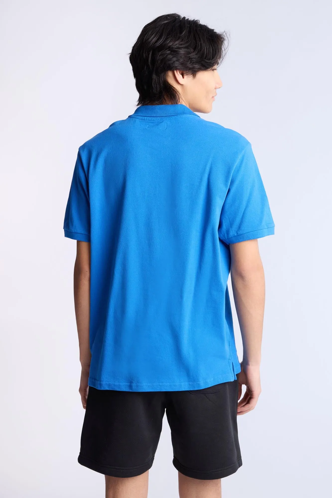 AERO A 87 Embroidered Pique Polo