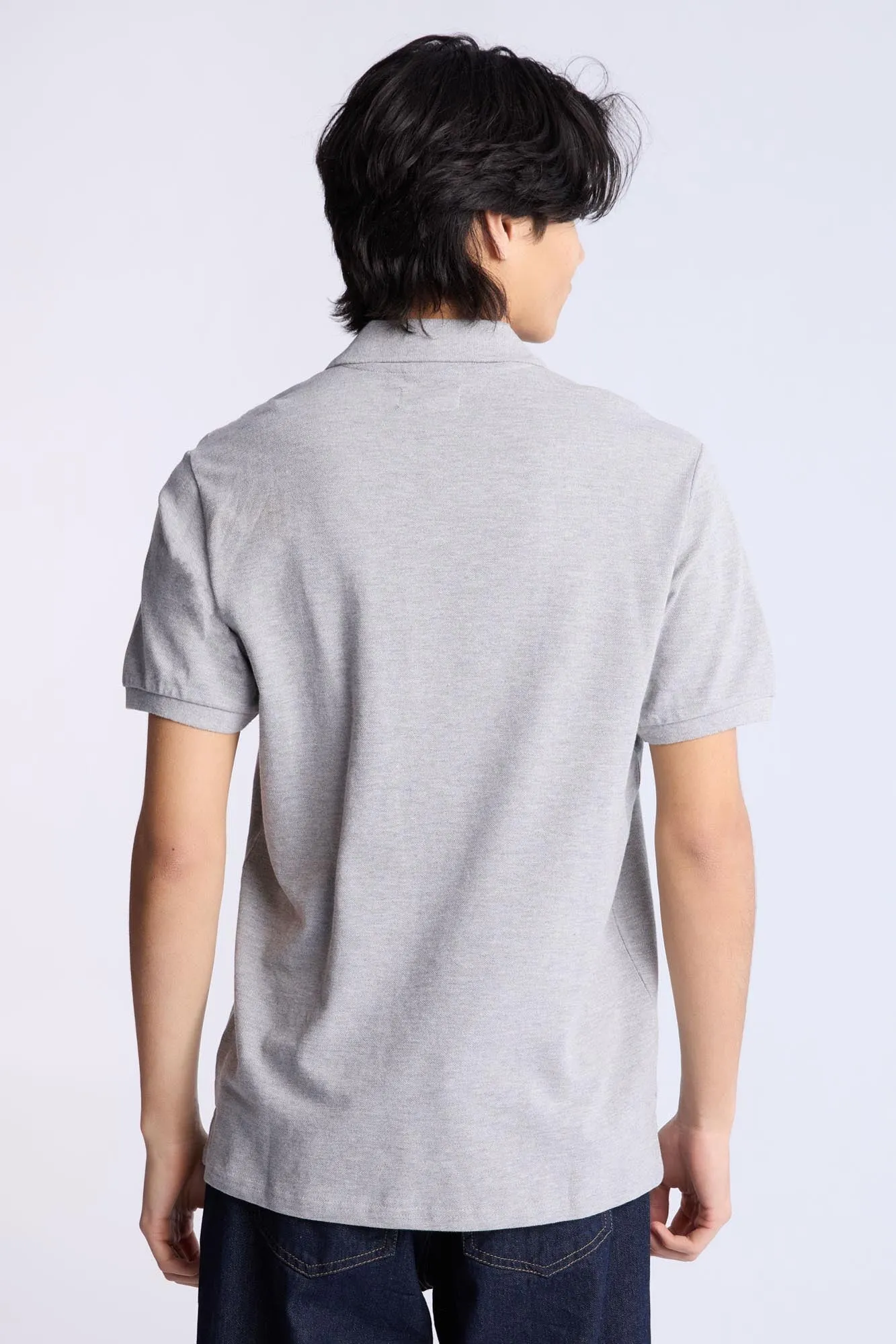 AERO A 87 Embroidered Pique Polo