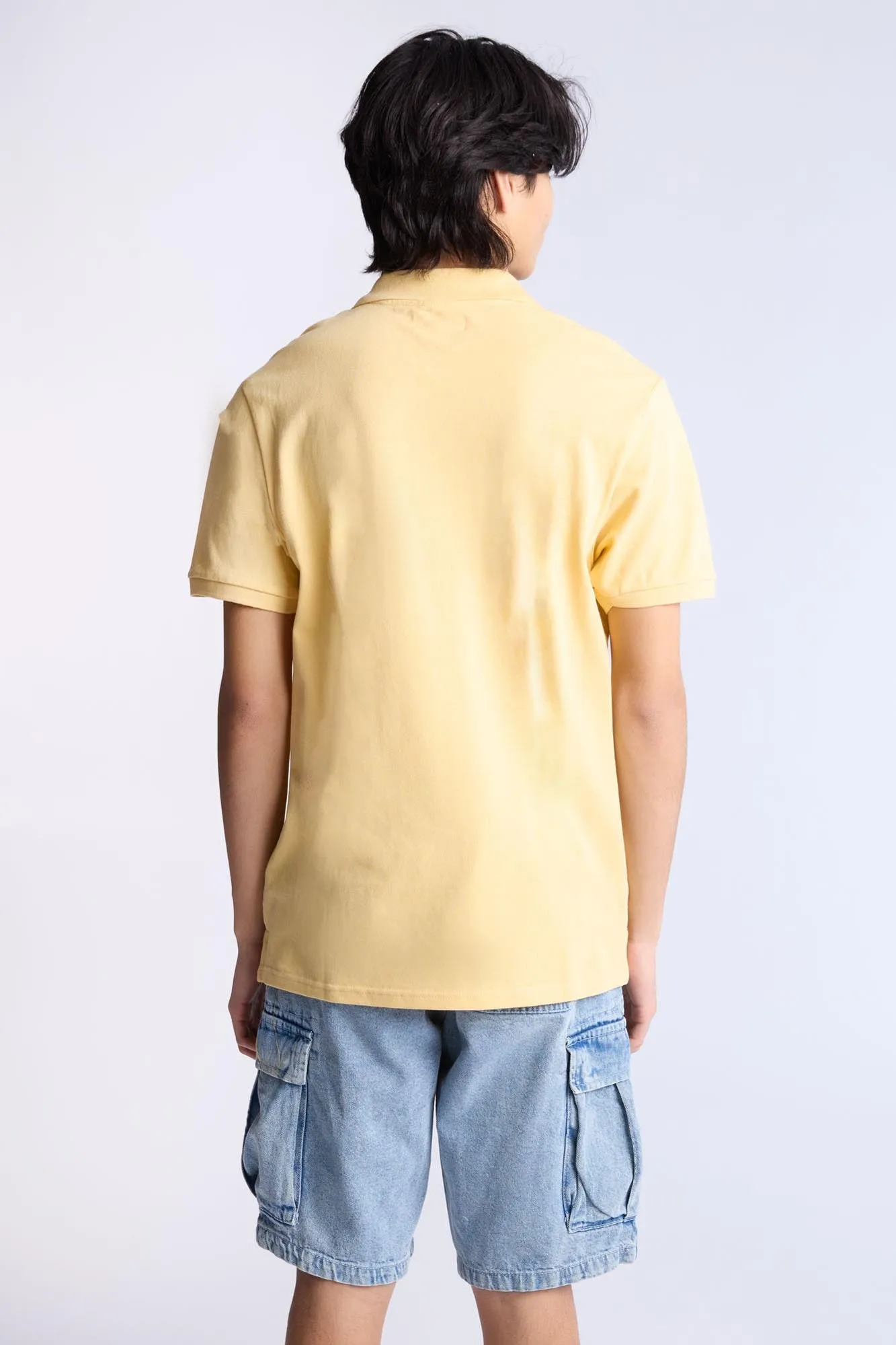 AERO A 87 Embroidered Pique Polo