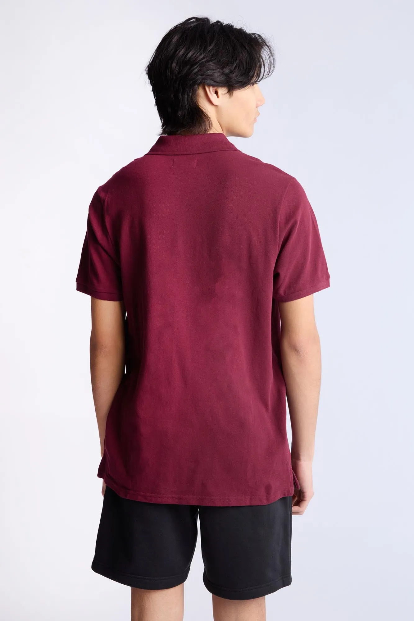 AERO A 87 Embroidered Pique Polo