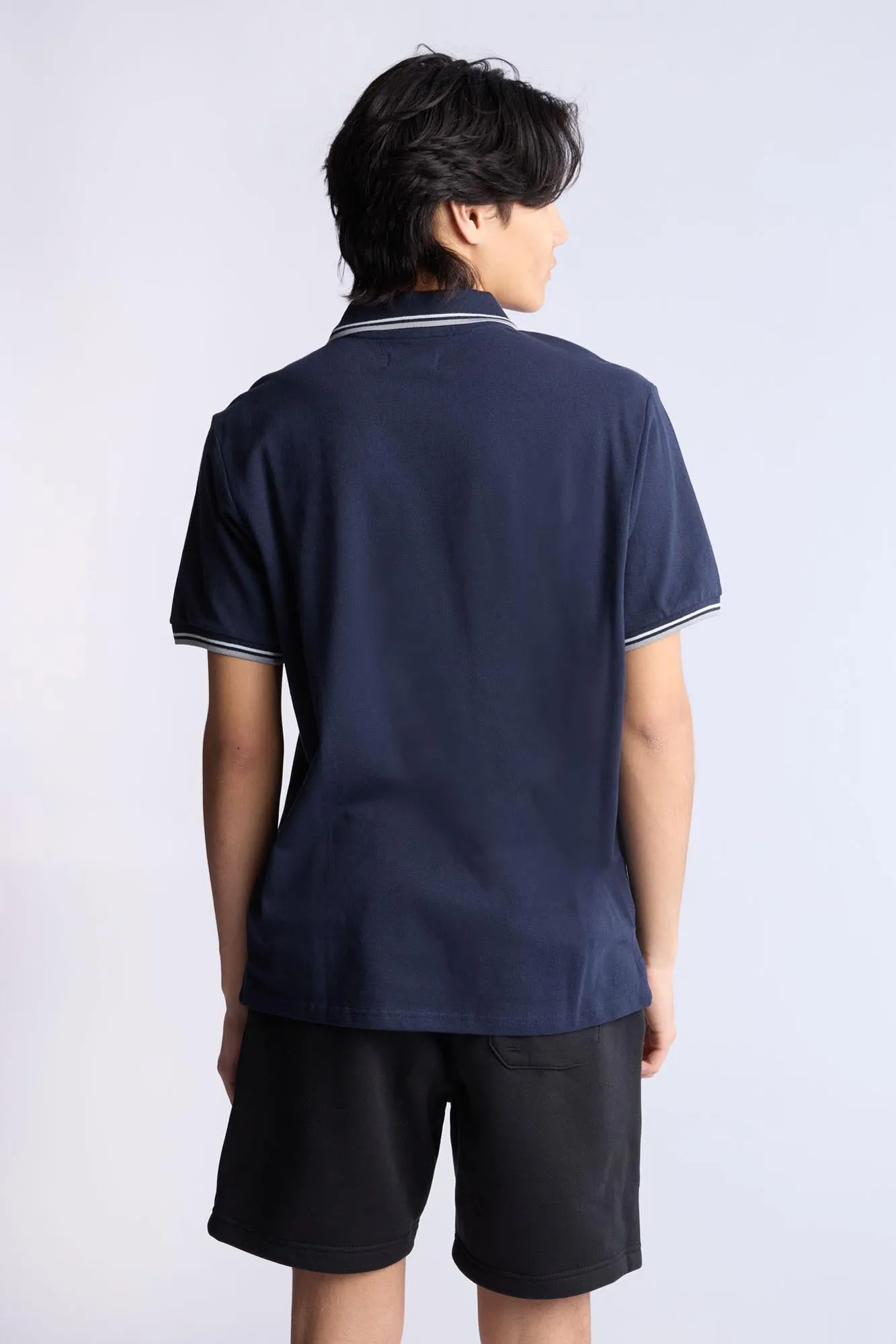 AERO A87 Embroidered Pique Polo