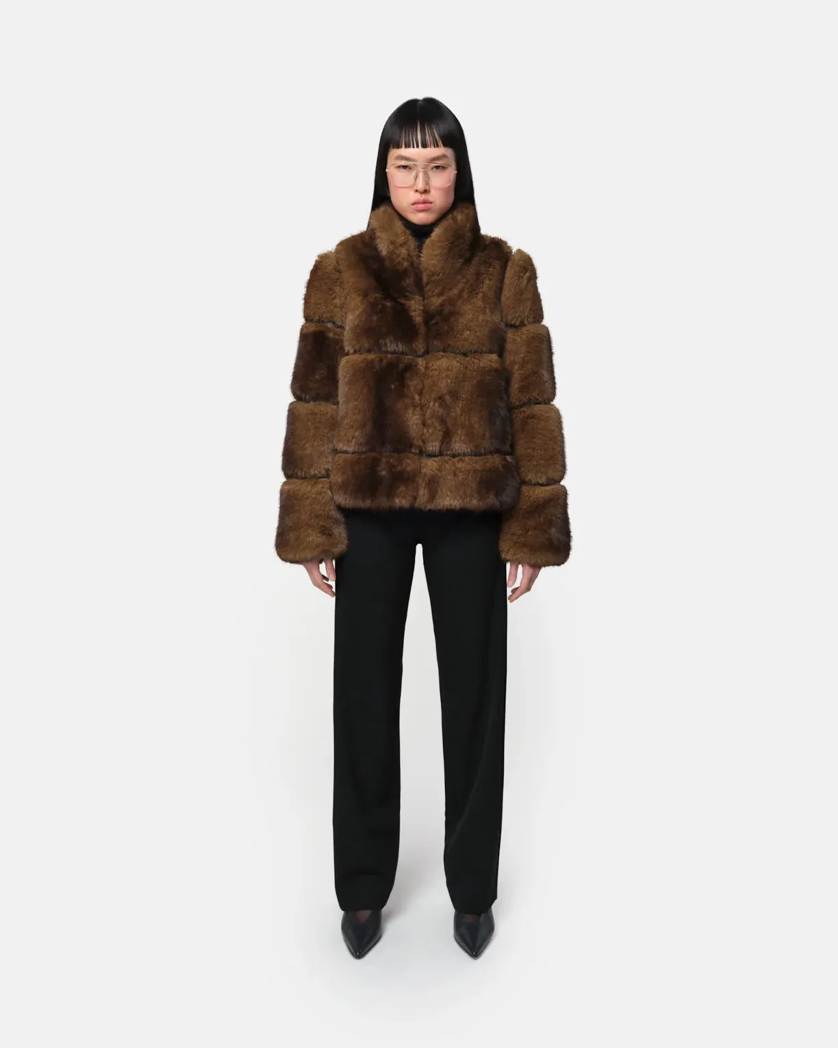 Apparis Sai Faux Mink Coat