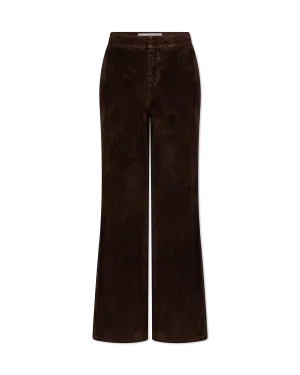 Bootleg Velvet Denim Jeans