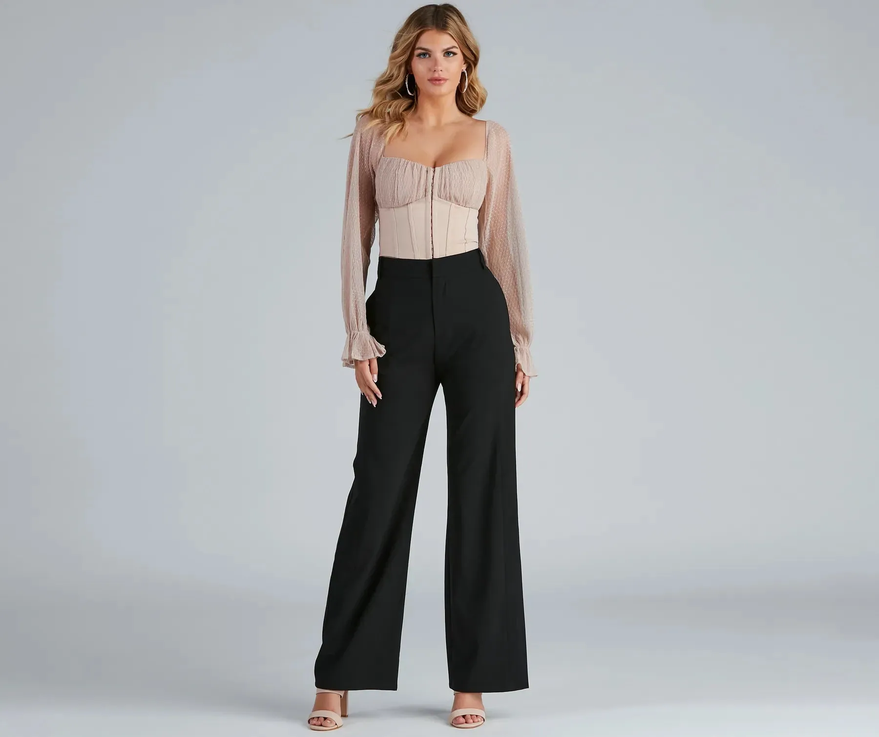 Bring The Flare High Waist Pants