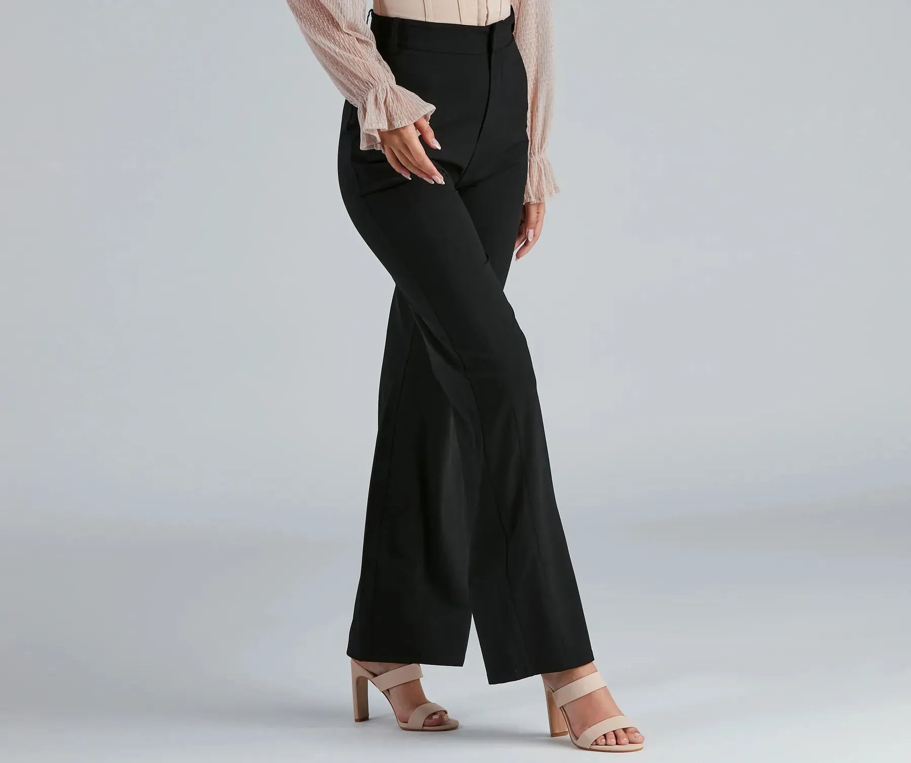Bring The Flare High Waist Pants