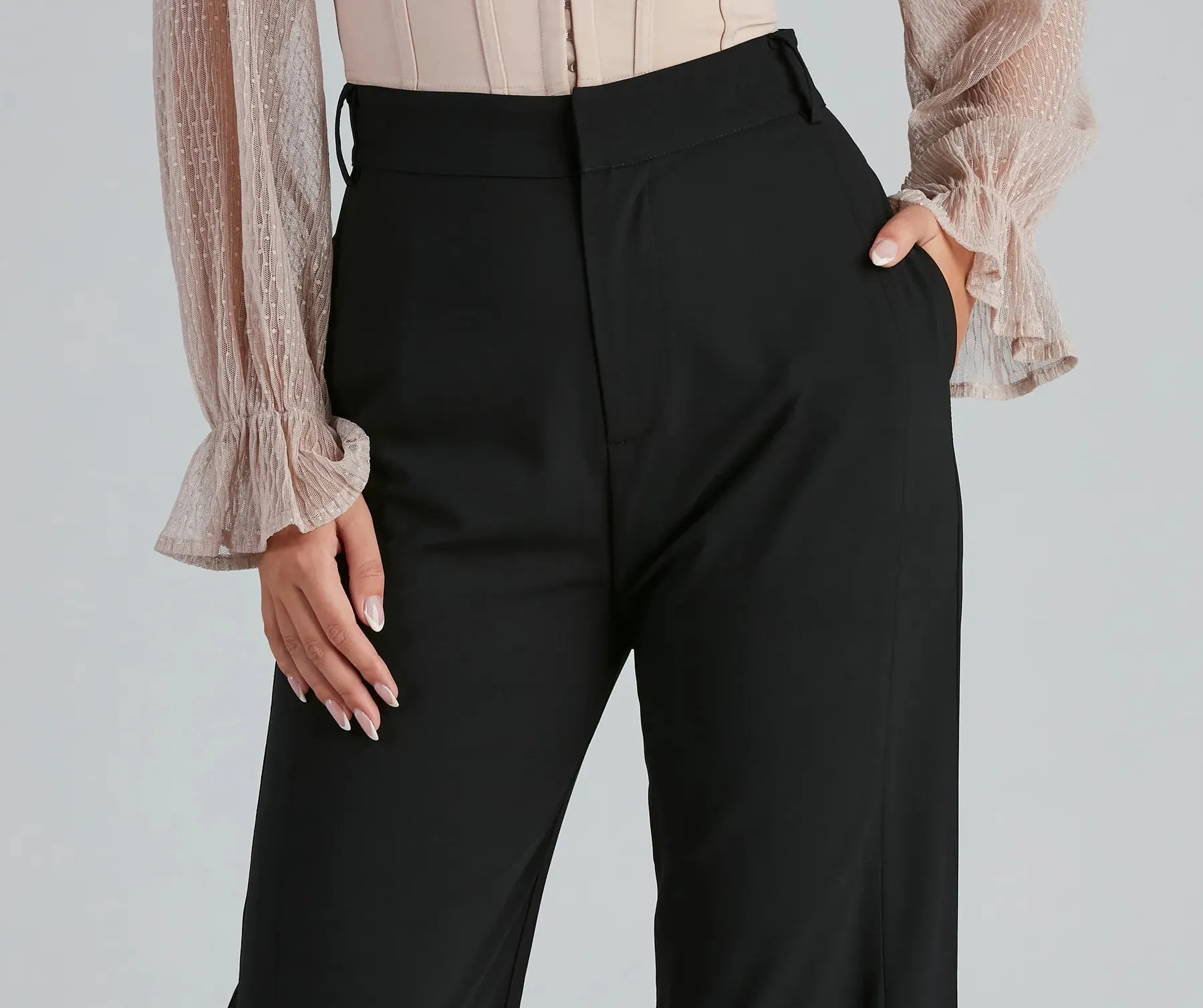 Bring The Flare High Waist Pants