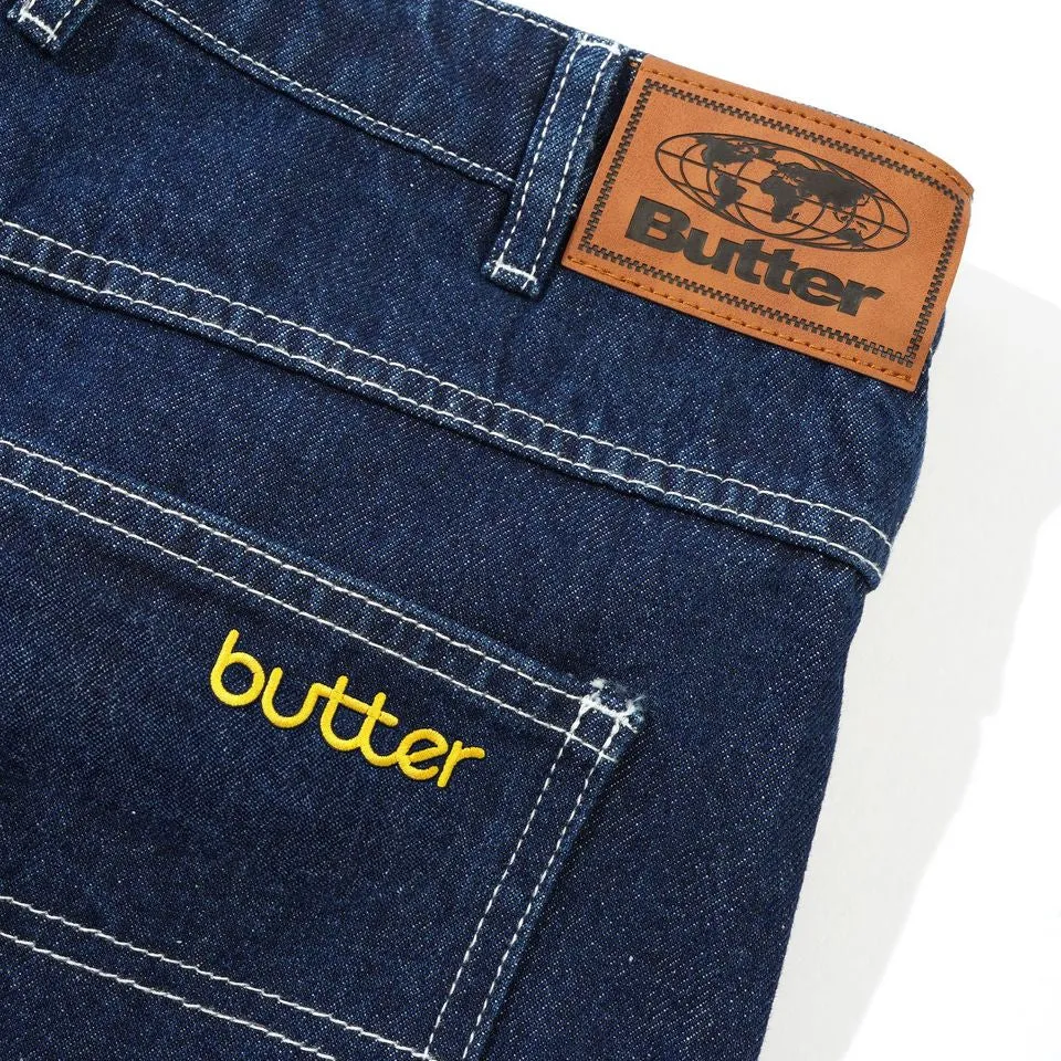 Butter Goods Alpine Denim Jeans - Raw Indigo