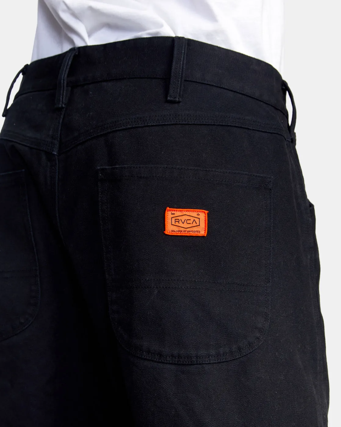 Chainmail Relaxed Fit Pant - RVCA Black