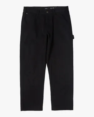 Chainmail Relaxed Fit Pant - RVCA Black