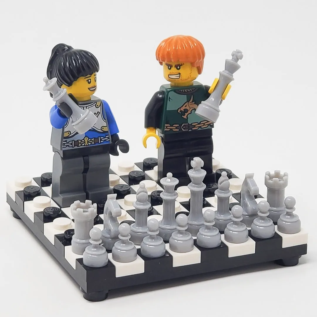 Chess Color Set - Light Bluish Gray