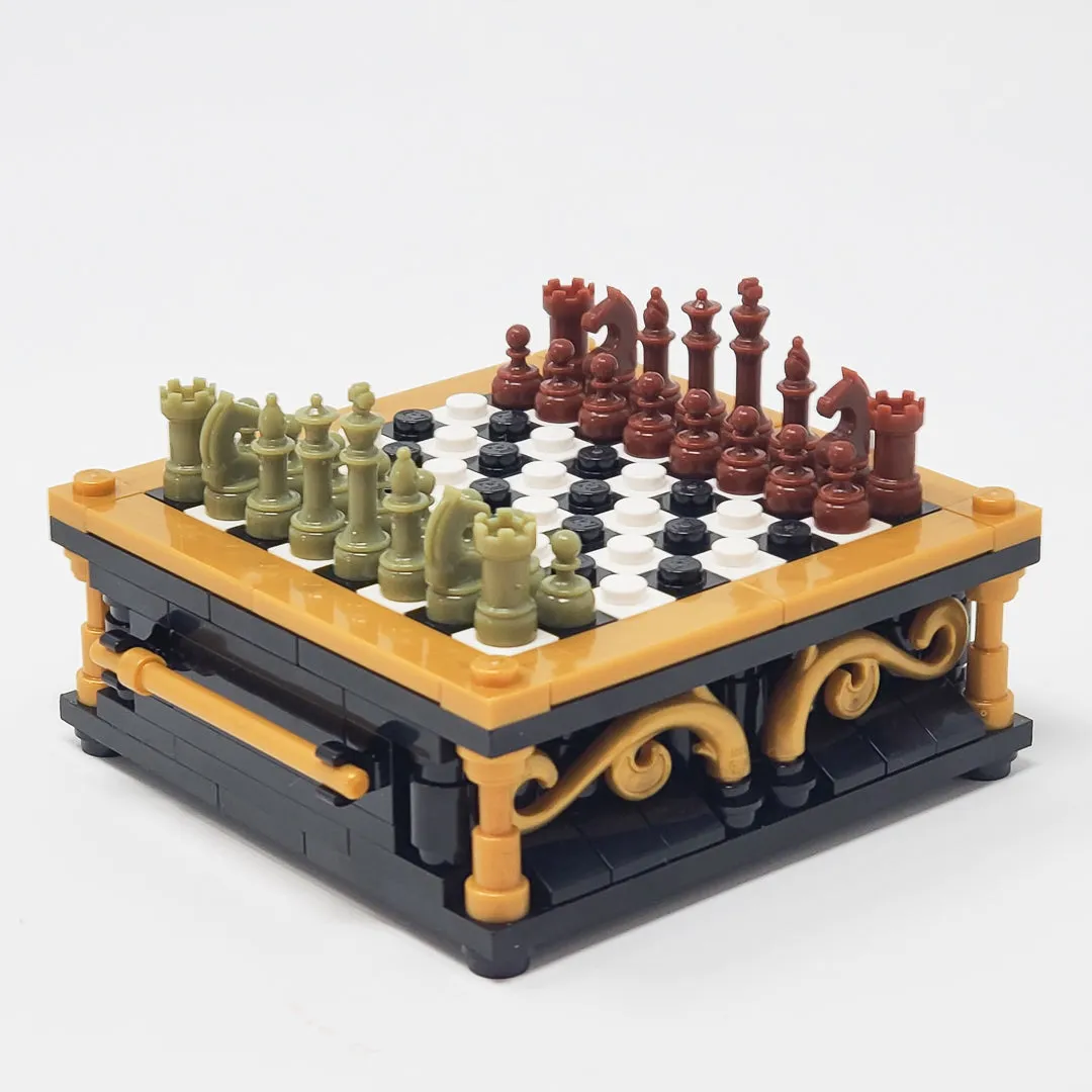 Chess Color Set - Olive Green