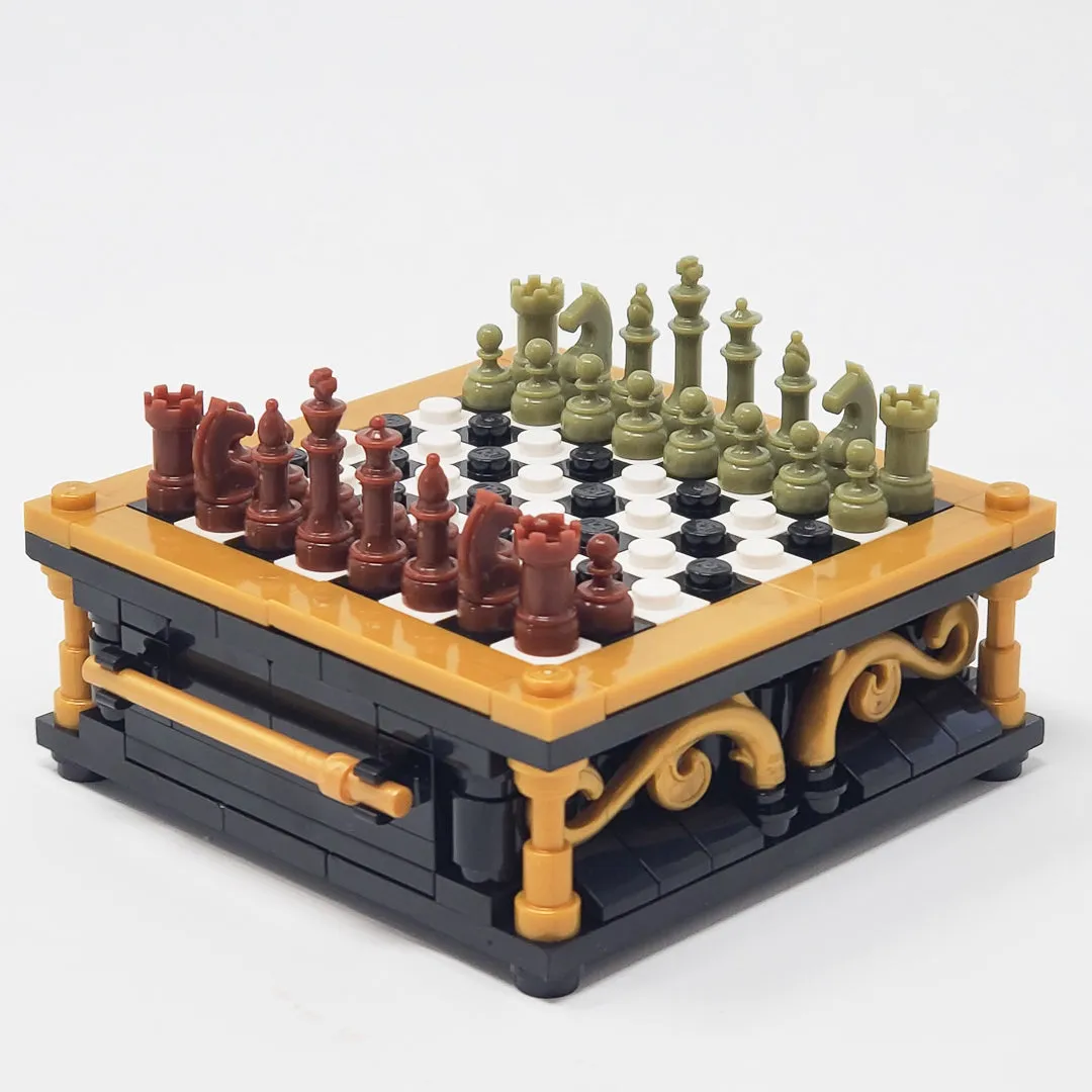 Chess Color Set - Olive Green