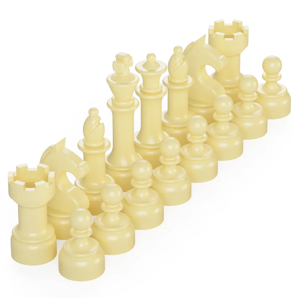 Chess Color Set - Tan