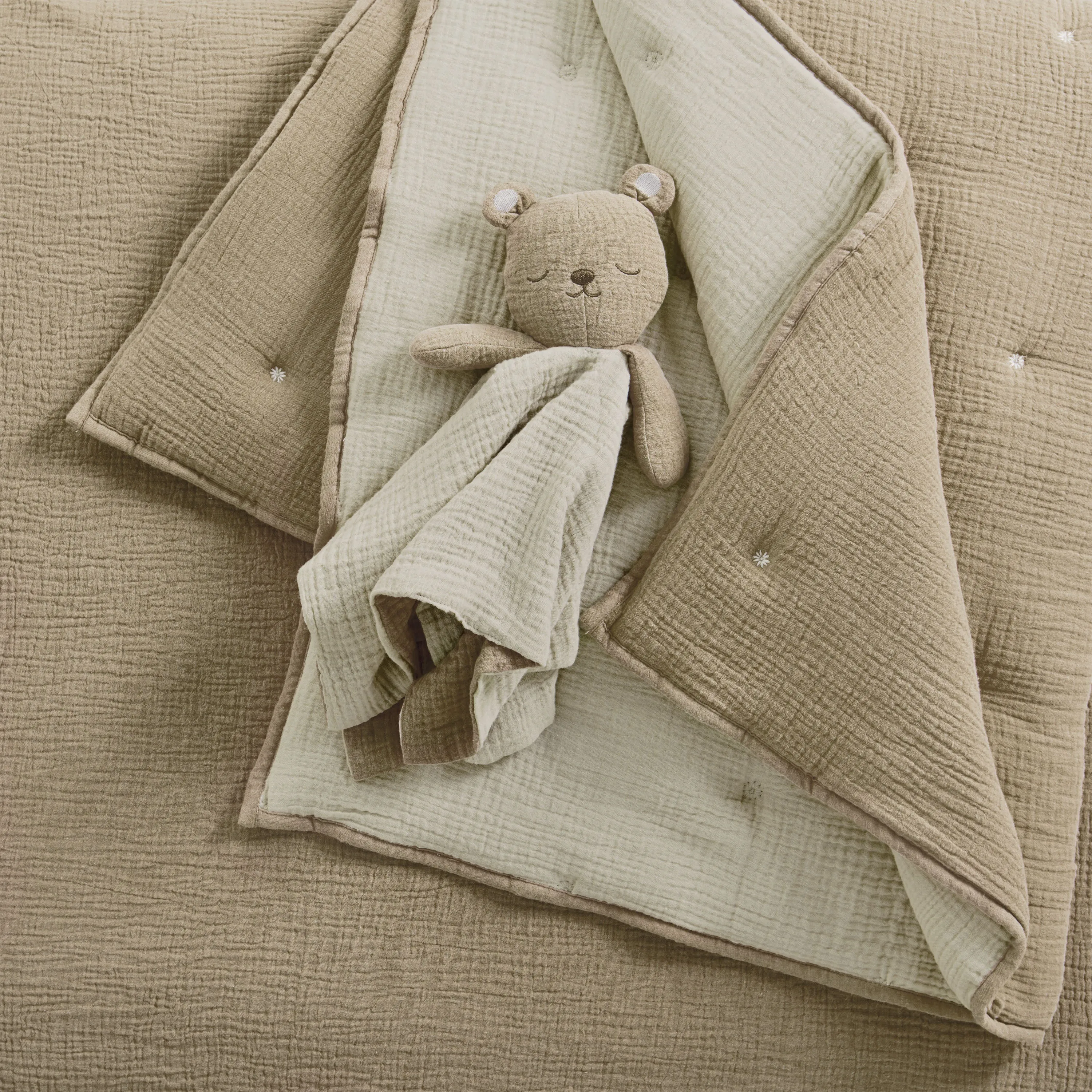 Cloud Muslin 5pc Bedding Set