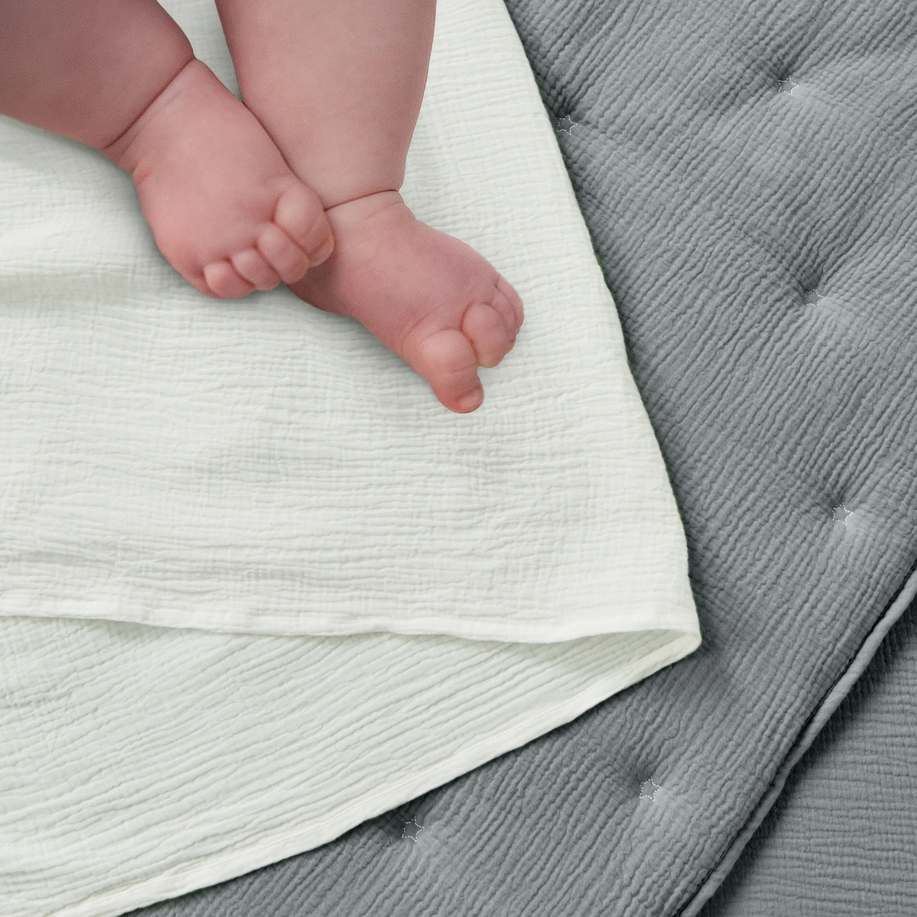 Cloud Muslin 5pc Bedding Set