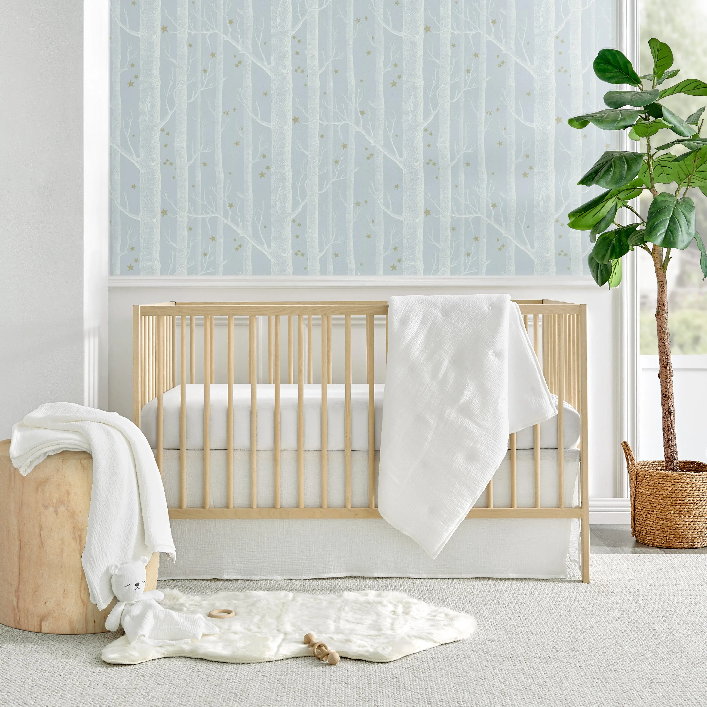 Cloud Muslin 5pc Bedding Set