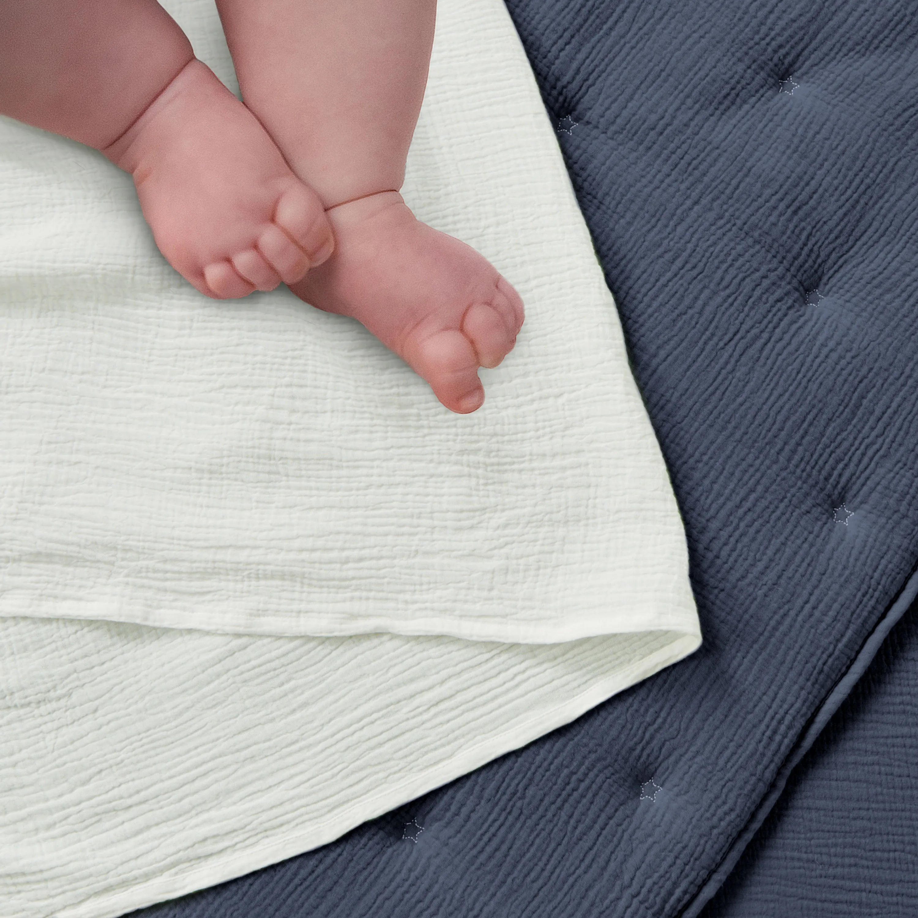 Cloud Muslin 5pc Bedding Set