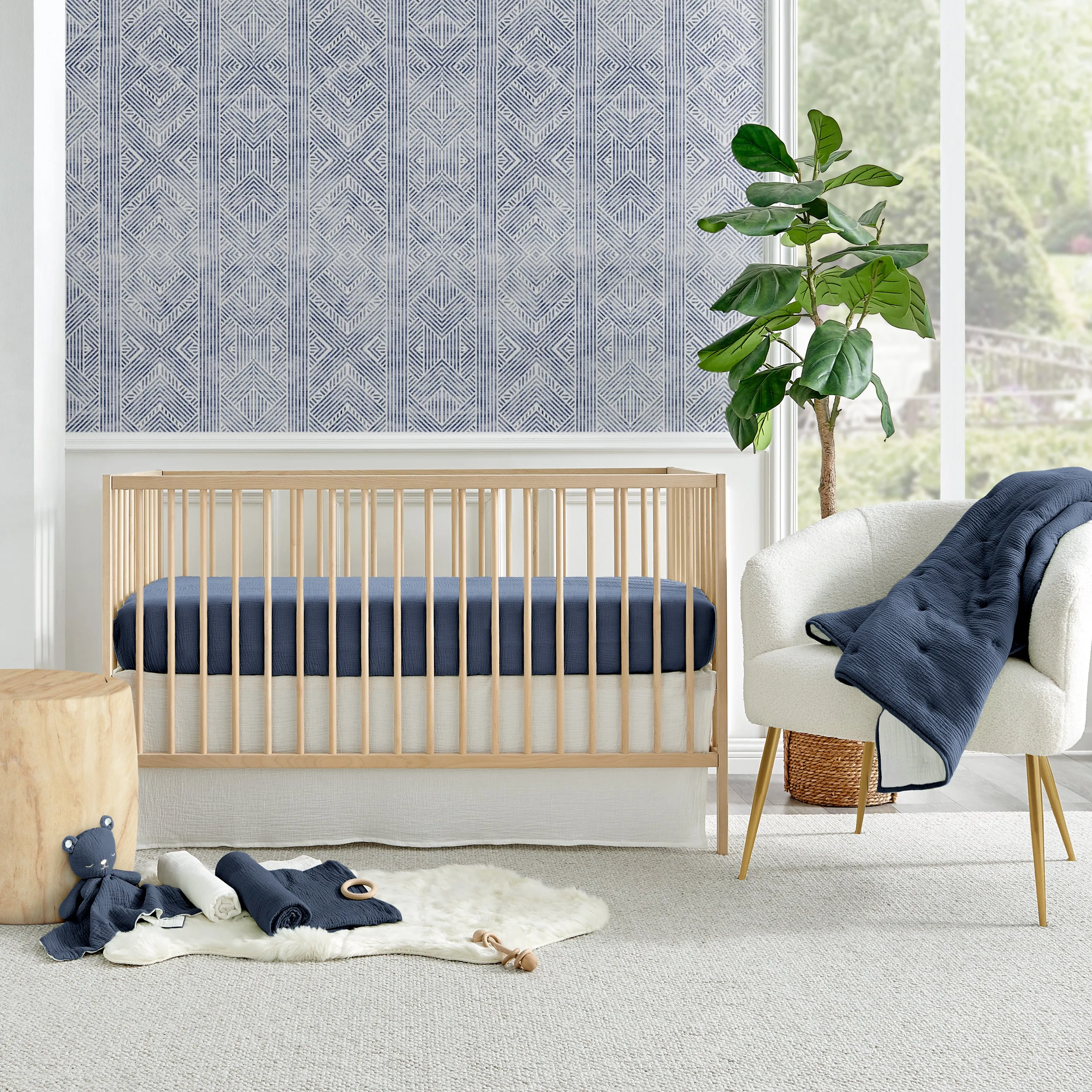 Cloud Muslin 5pc Bedding Set