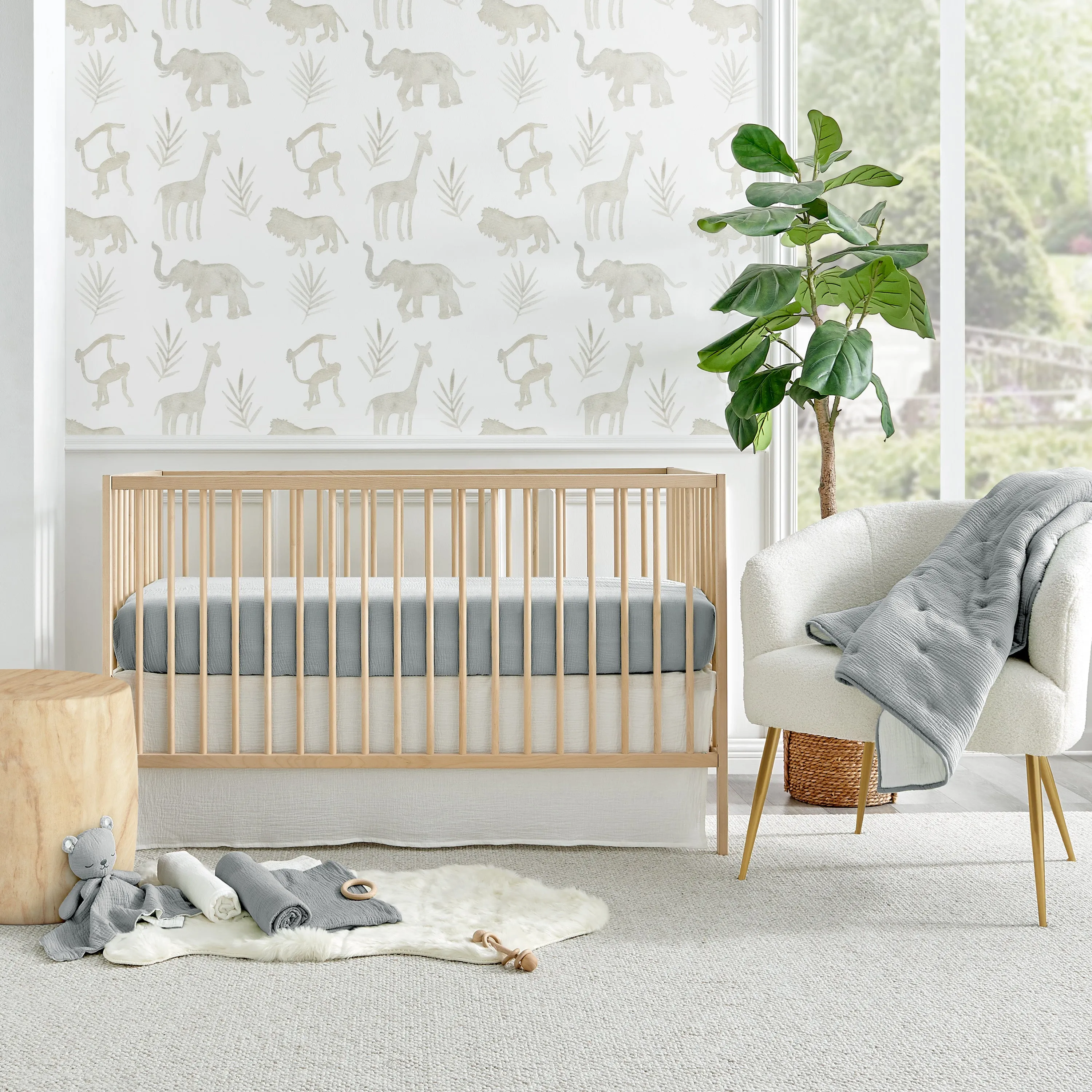 Cloud Muslin 5pc Bedding Set