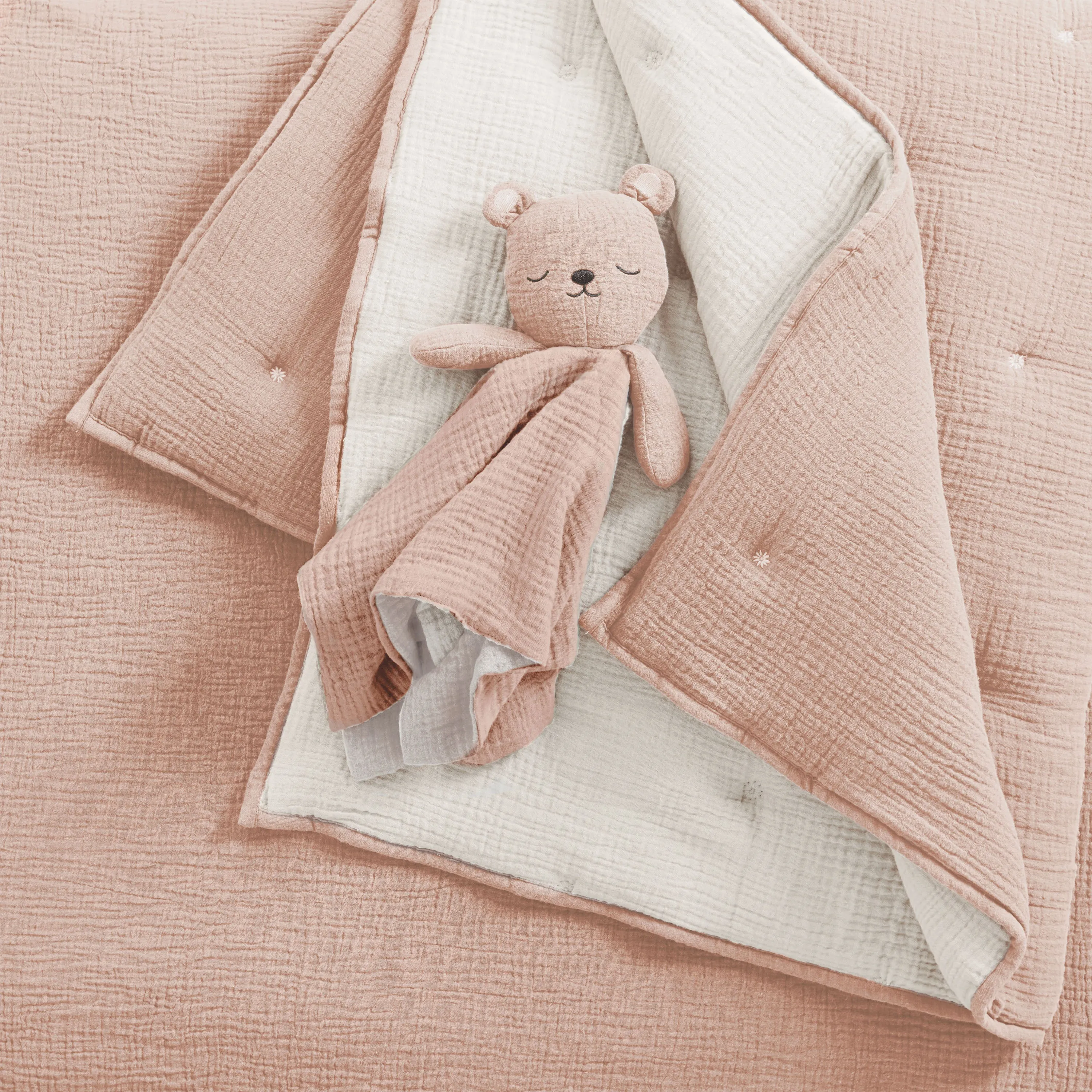 Cloud Muslin 5pc Bedding Set