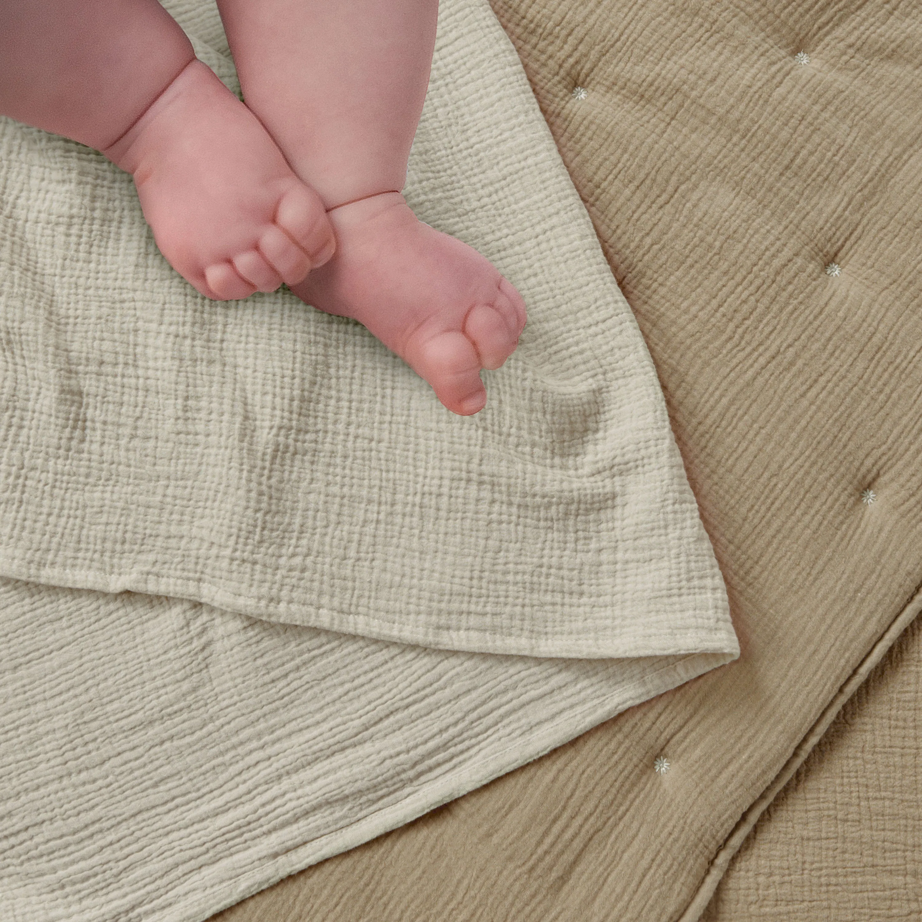 Cloud Muslin 5pc Bedding Set