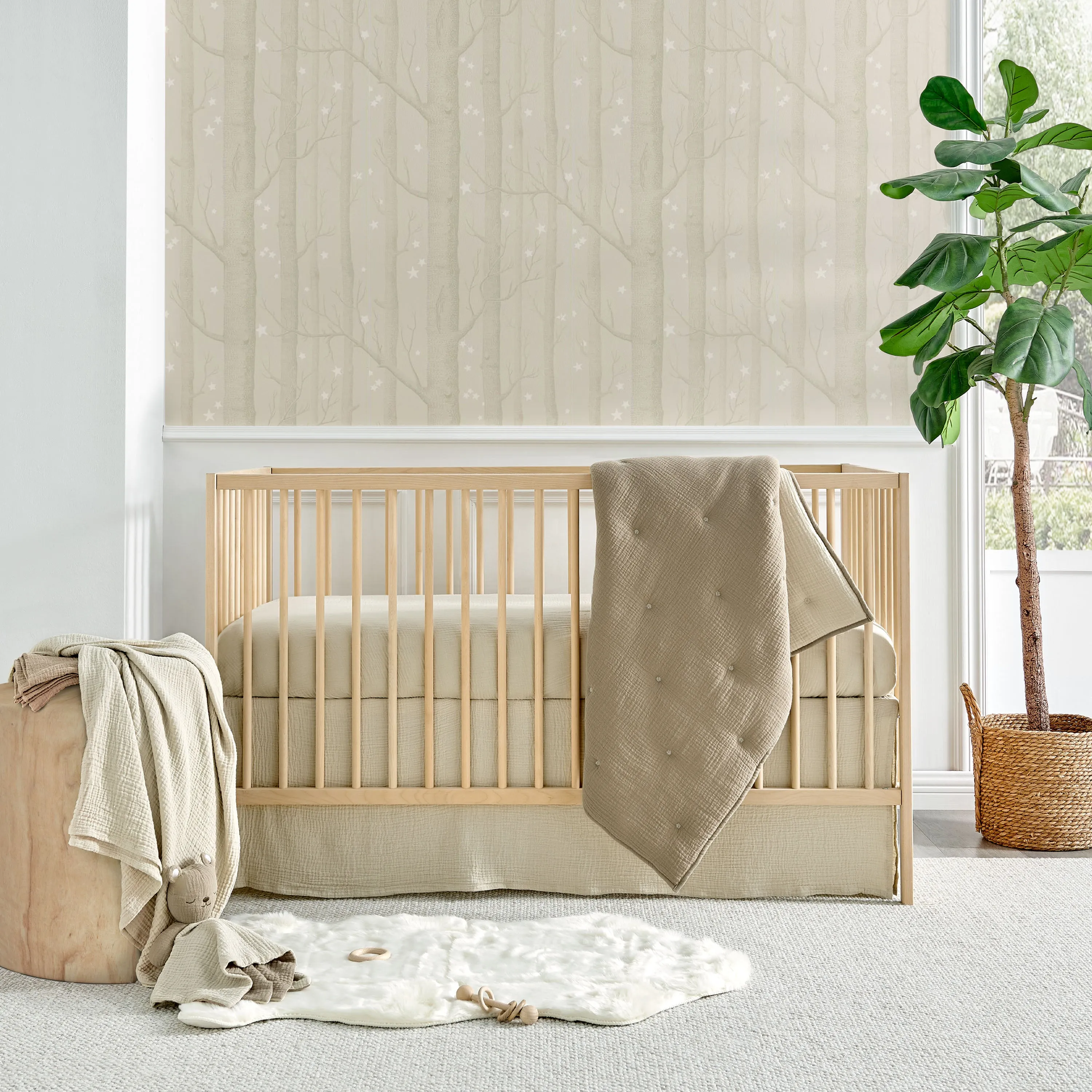 Cloud Muslin 5pc Bedding Set