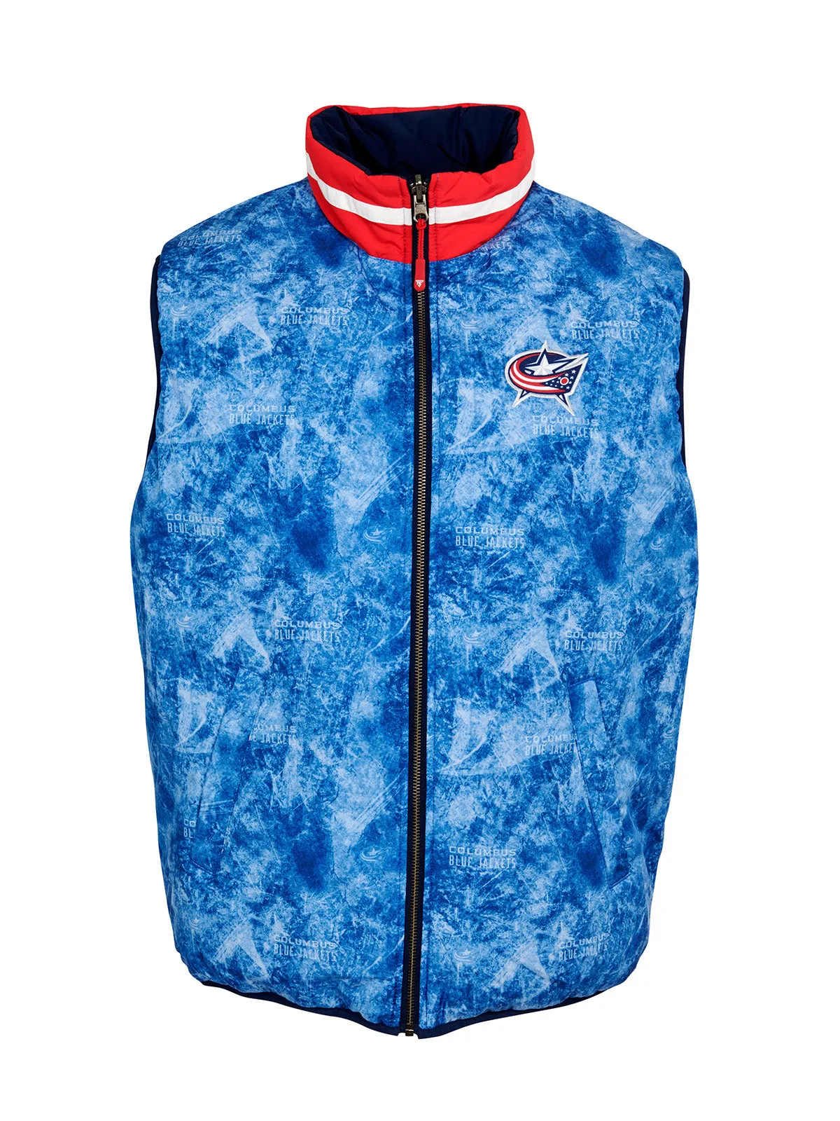 Columbus Blue Jackets Reversible Vest