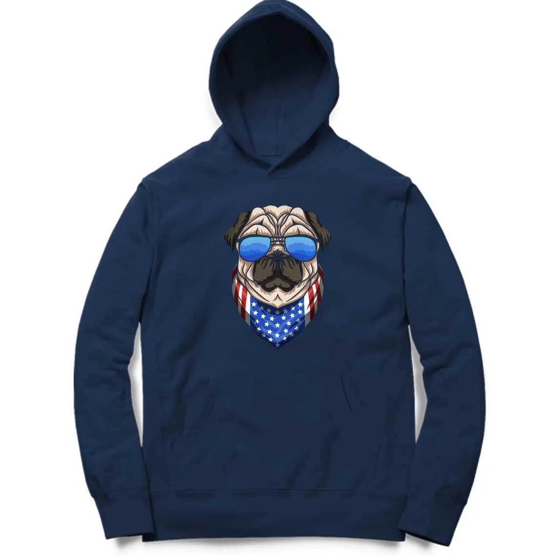 Cool Pug Hoodie