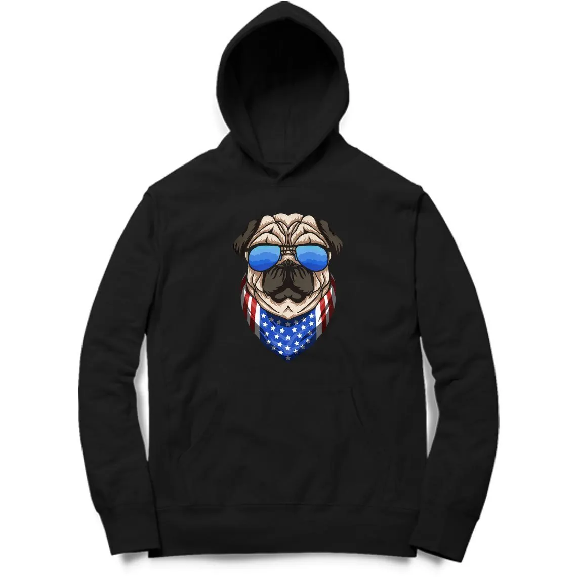 Cool Pug Hoodie