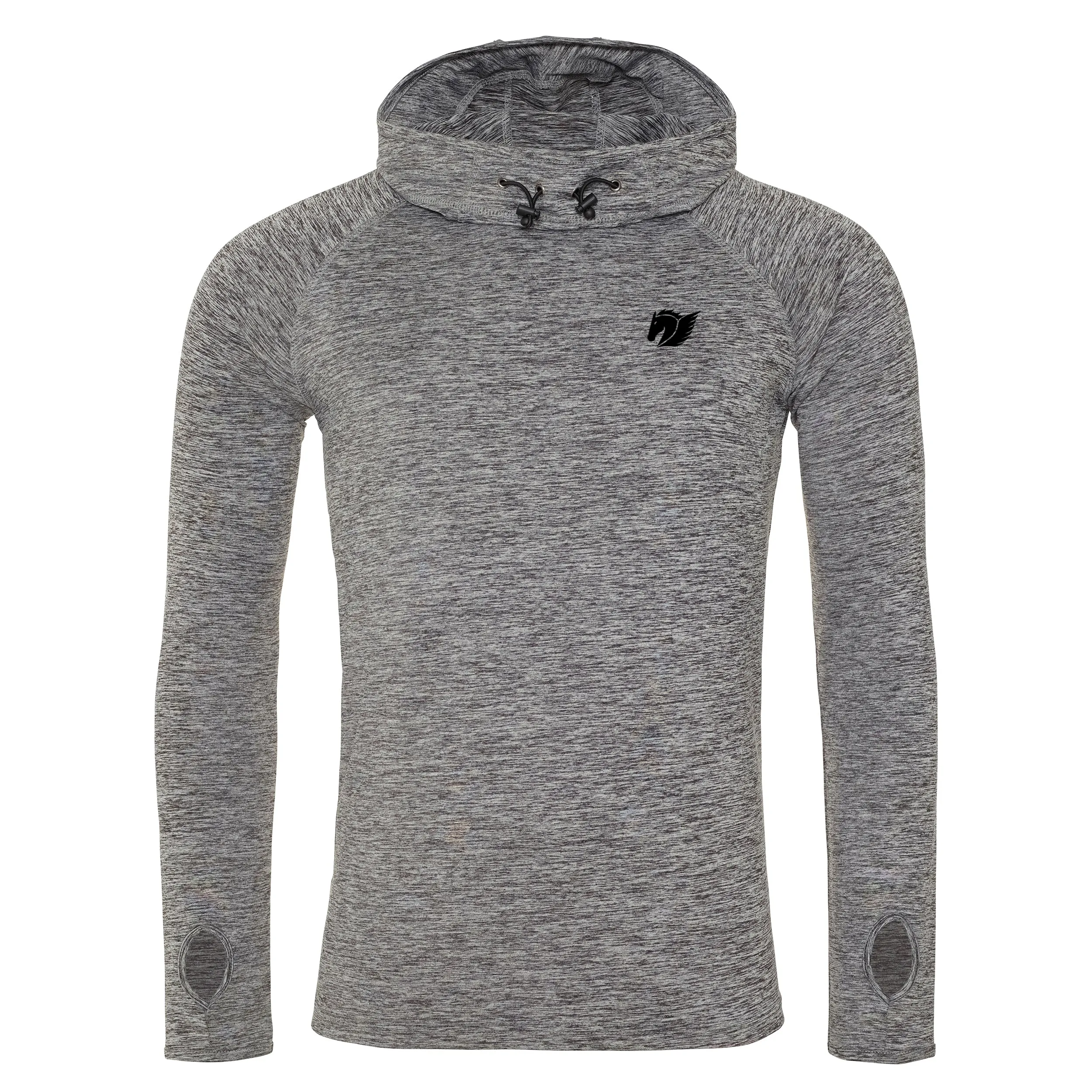 Cowl Top - Grey Melange
