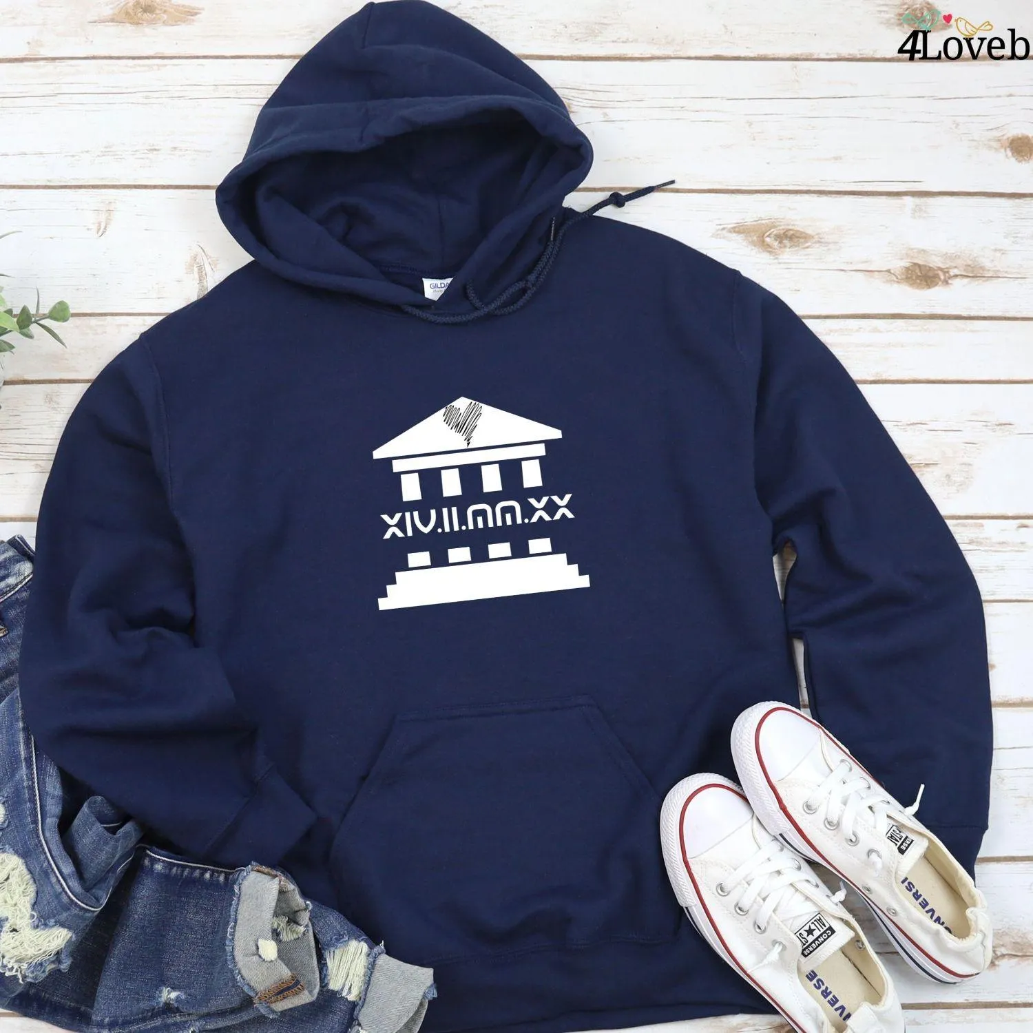 Custom Matching Outfits: Roman Date, Couple Anniversary Gift, Personalized Wedding Presents, Unique Gifts for Partners