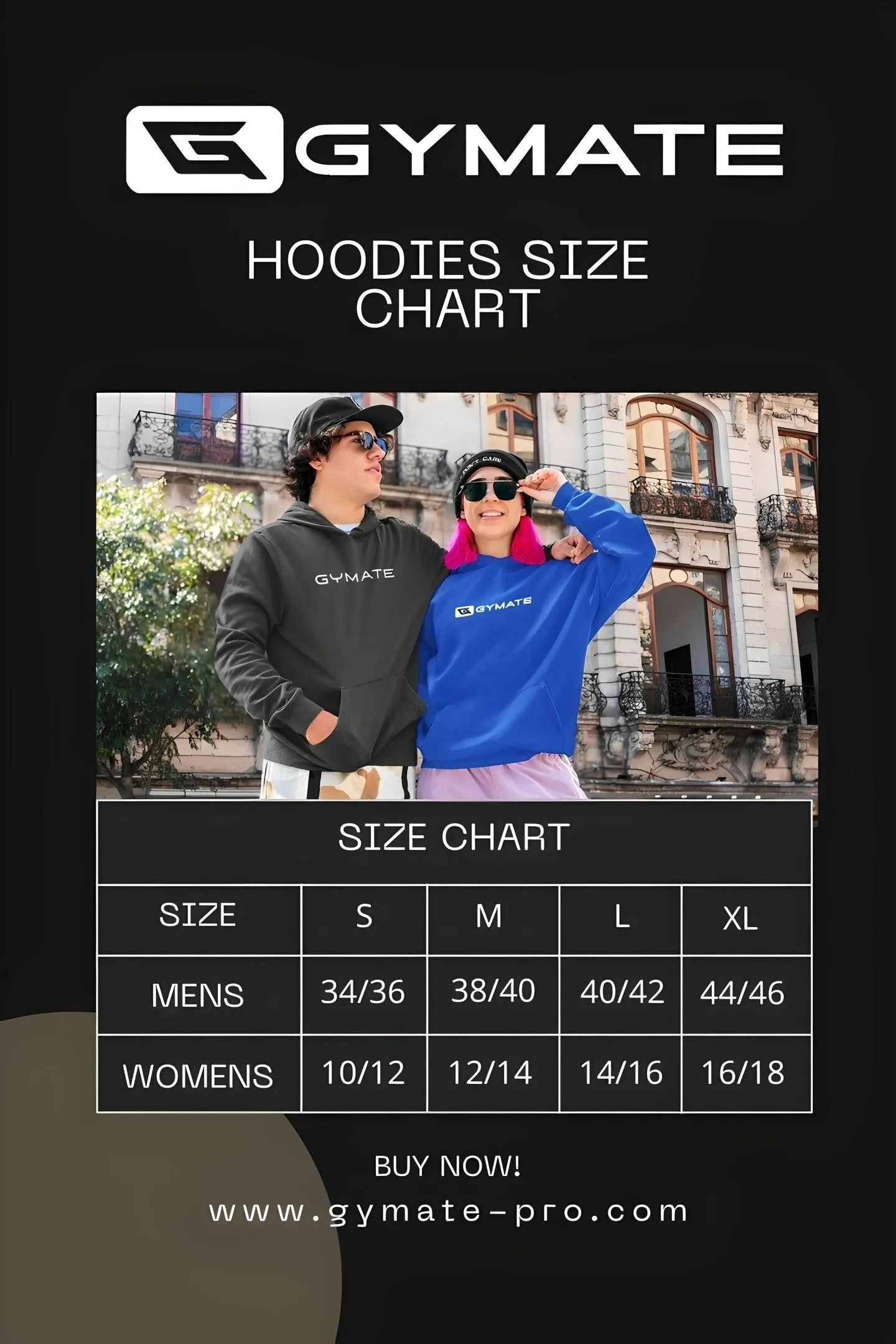Designer Womens Blue Hoodies Original Gymate ctr/large