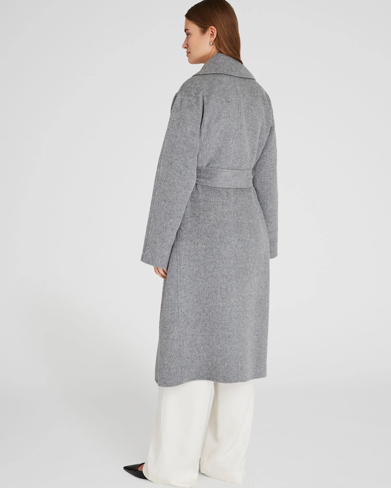 Double-Faced Wrap Coat