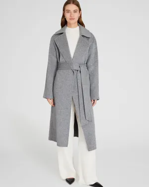 Double-Faced Wrap Coat