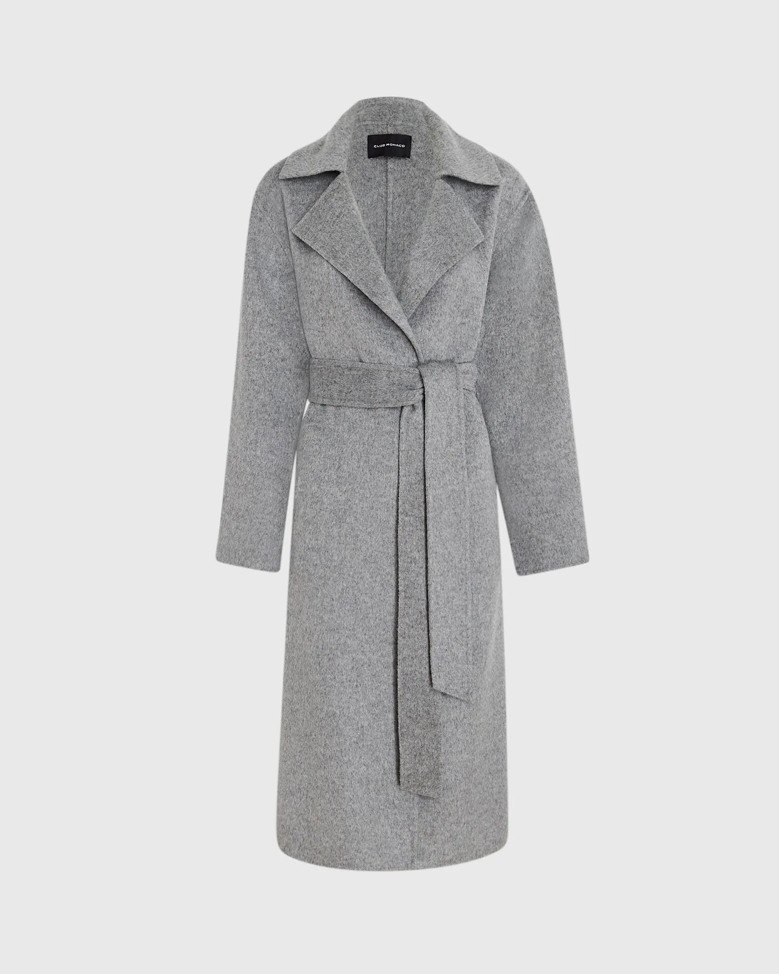 Double-Faced Wrap Coat