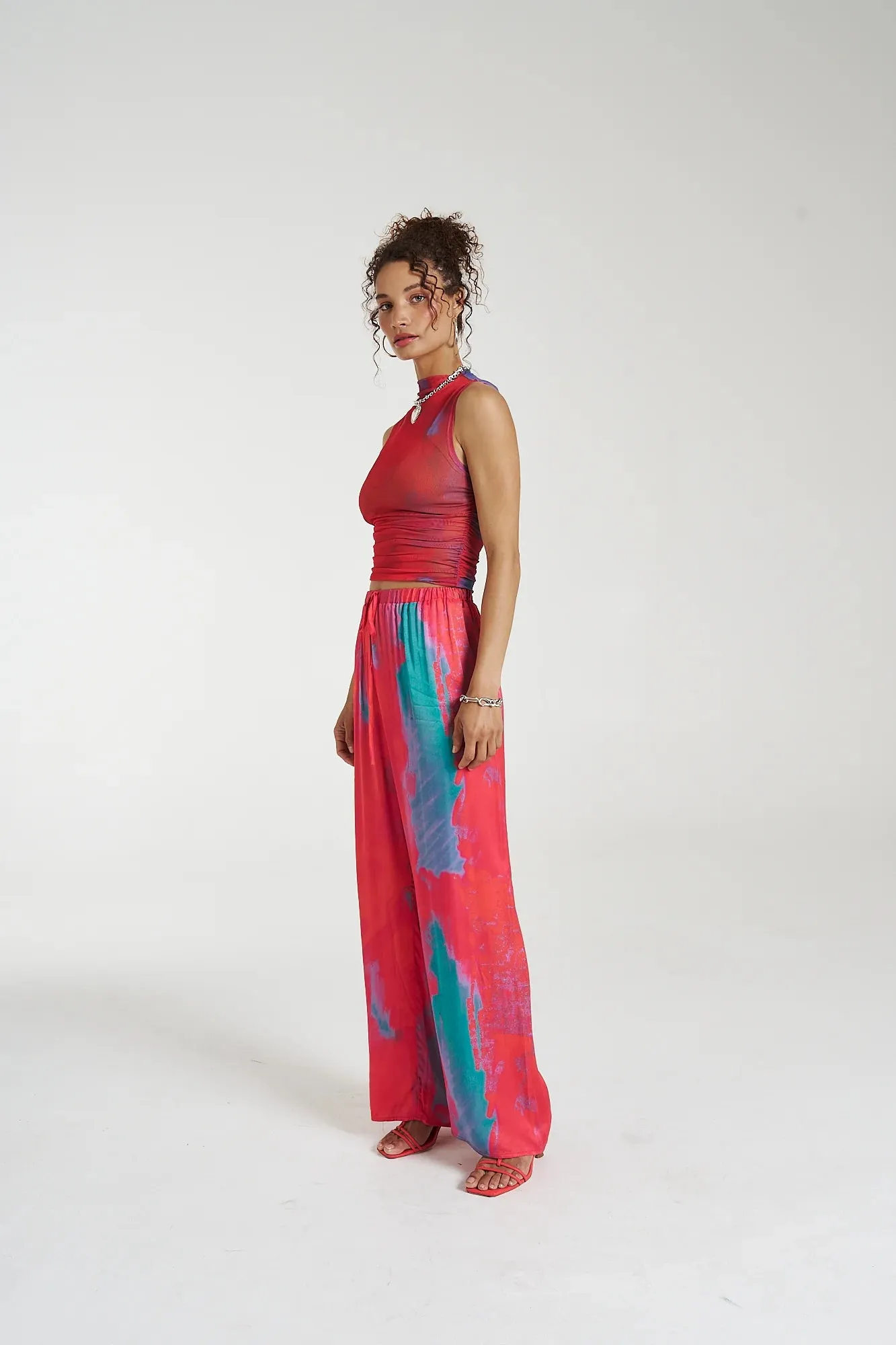 Elastic Waist Pants - Verona
