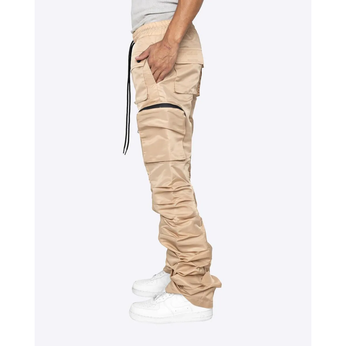 EPTM Stacked Flare 3.0 Track Pants - Khaki (EP10869)