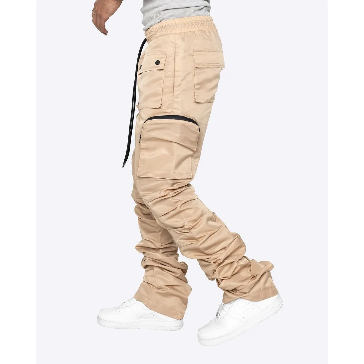 EPTM Stacked Flare 3.0 Track Pants - Khaki (EP10869)