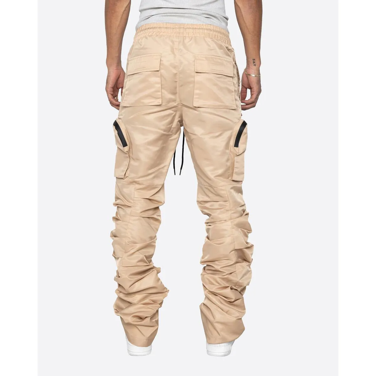 EPTM Stacked Flare 3.0 Track Pants - Khaki (EP10869)