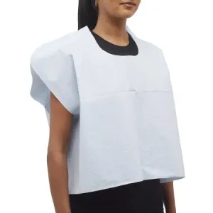 Exam Cape Blue Front / Back Opening Without Closure Unisex - McKesson Brand Mfr# 18-10857