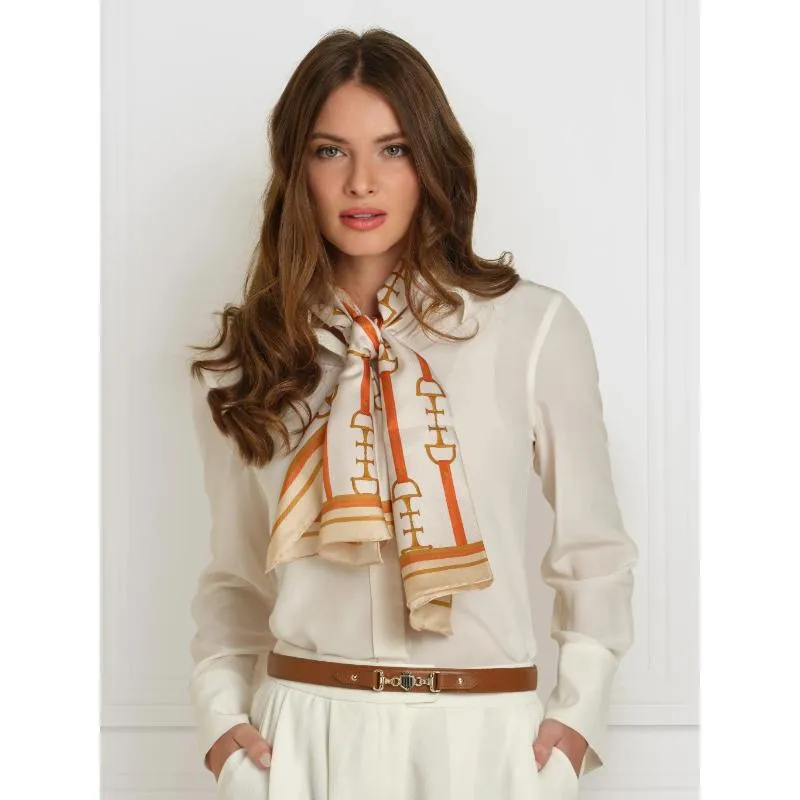Fairfax & Favor Moulton Ladies Leather Belt - Tan