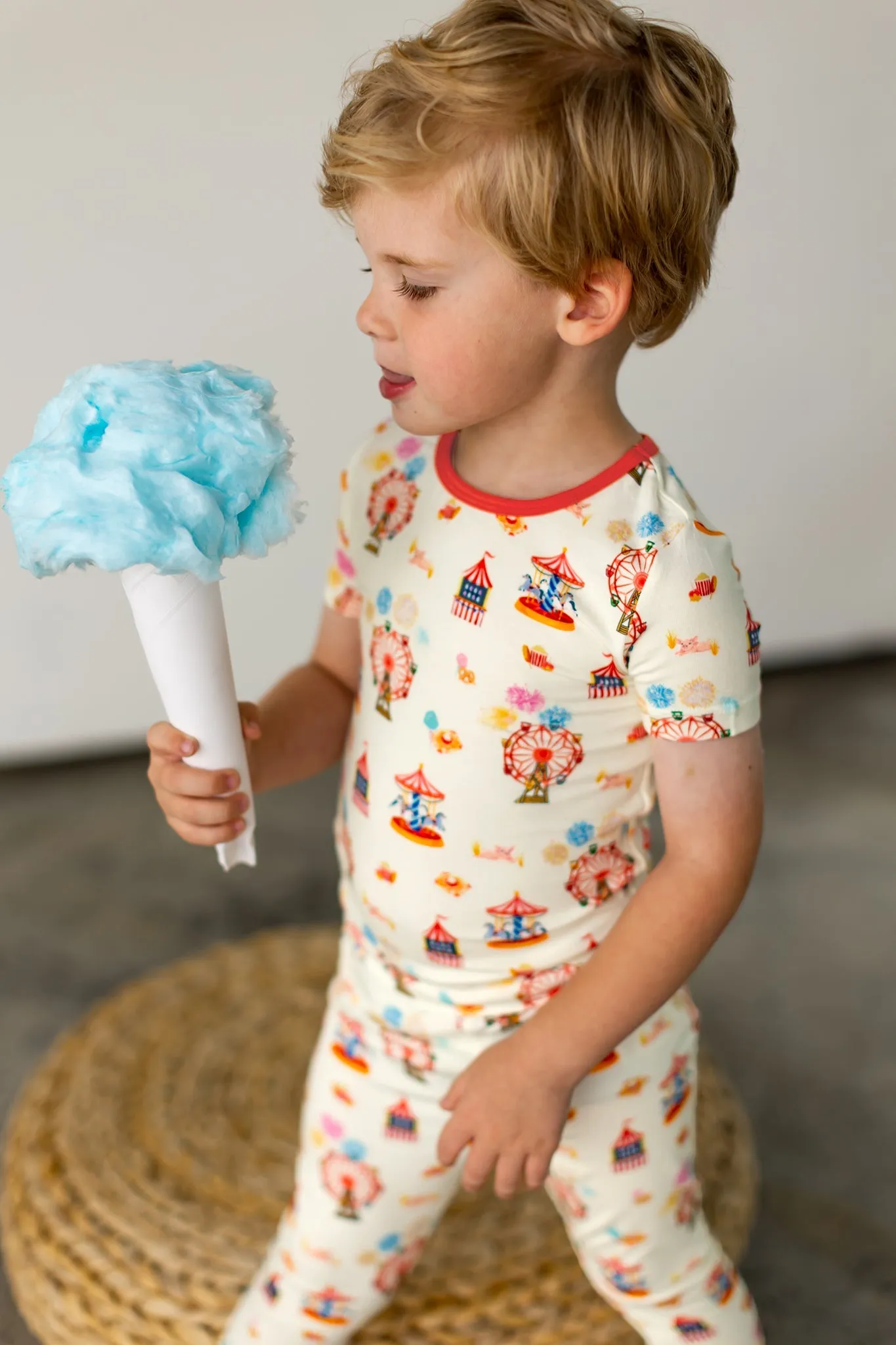 Free Birdees County Fair Short Sleeve Pajama Set (2T-12Y)