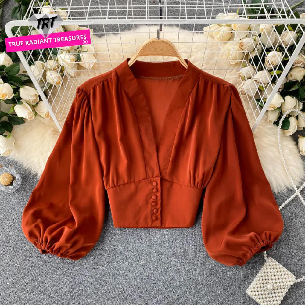 French Chic Casual Blouse