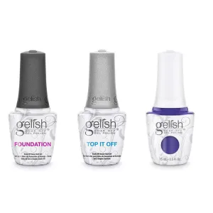 Gelish Combo - Base, Top & Catch My Drift