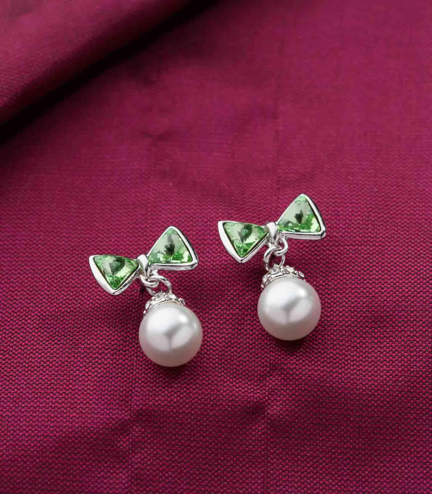 Green Bow Tops (Brass)