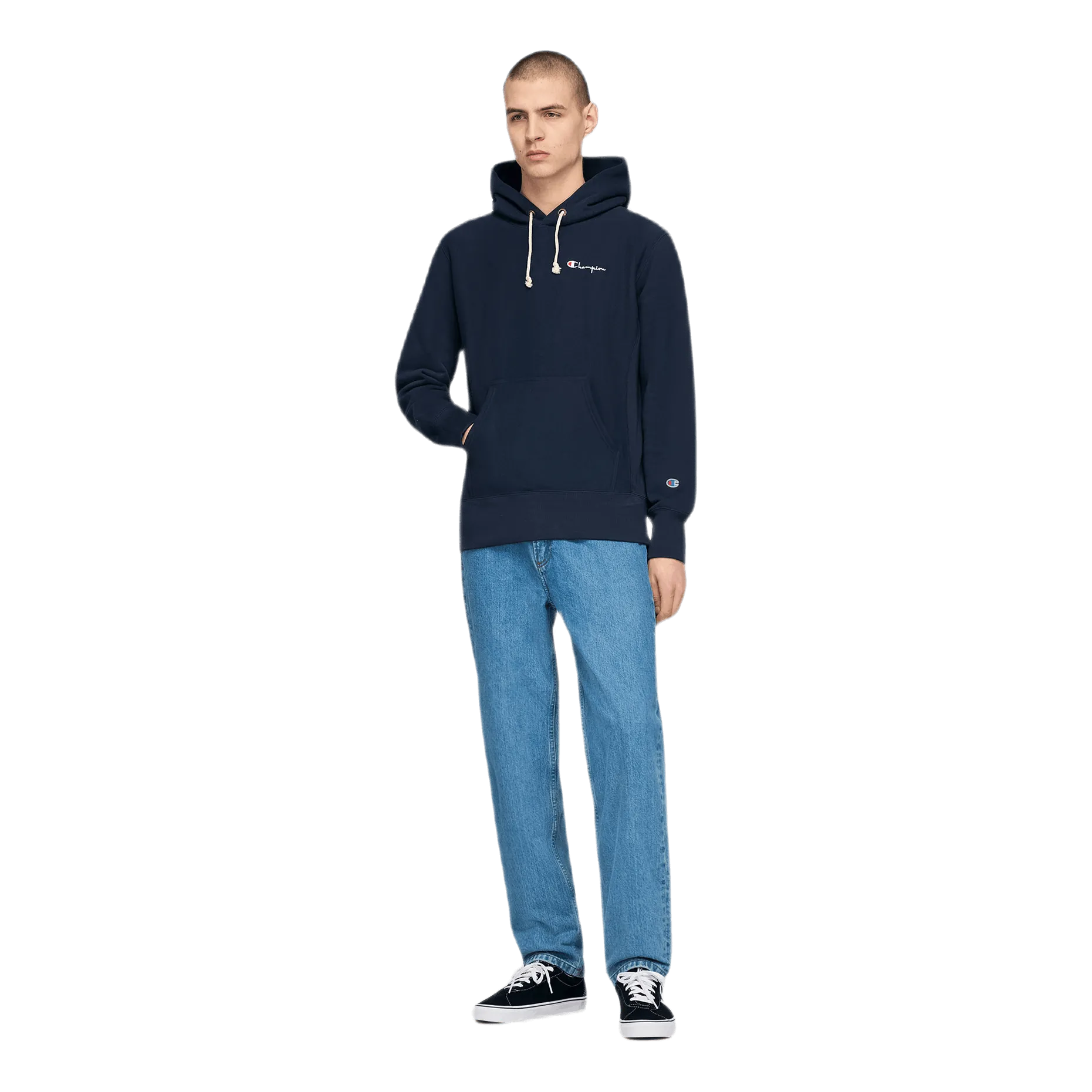 Hooded Sweatshirt Blue