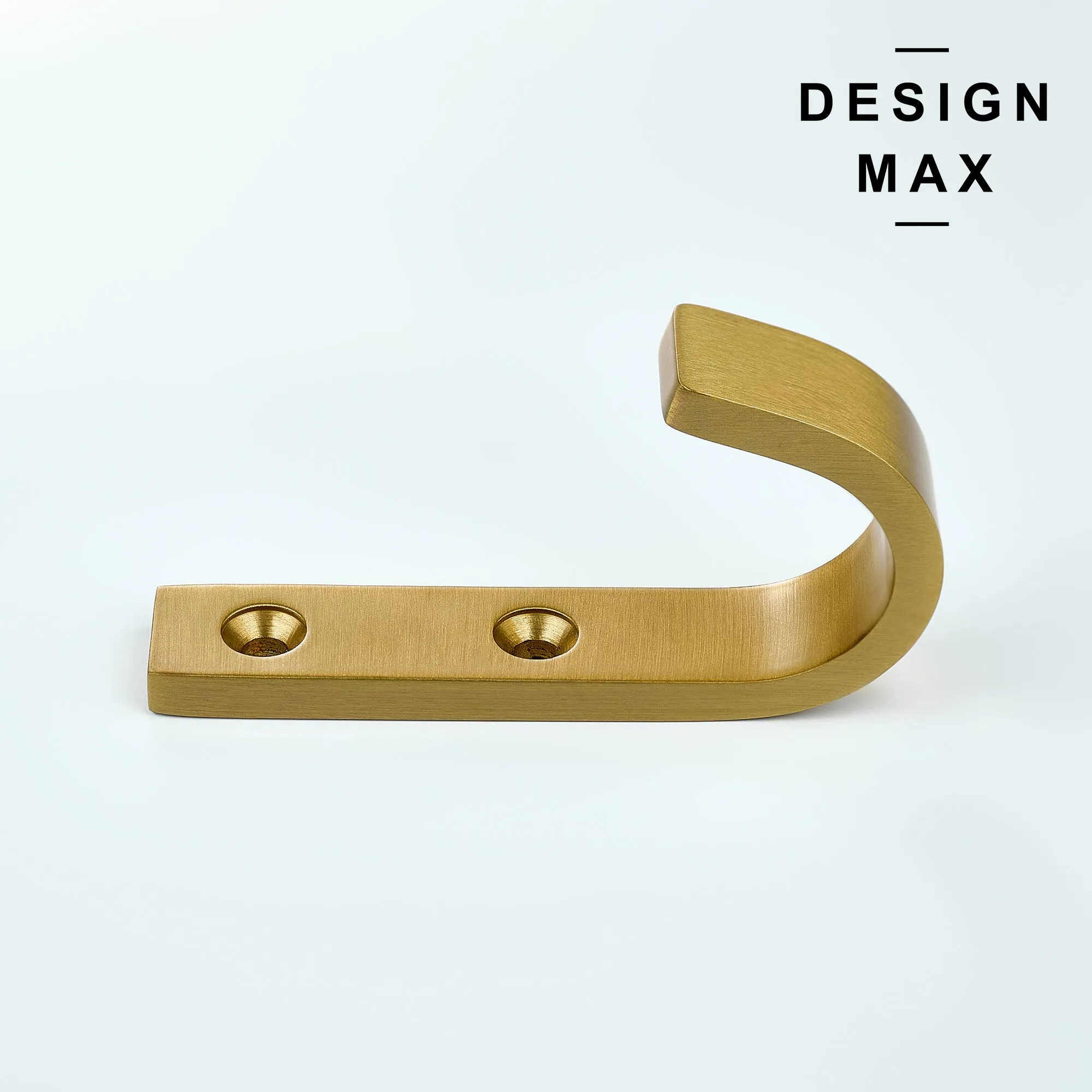 Huxley J Matte Brass Mudroom Wall Hook
