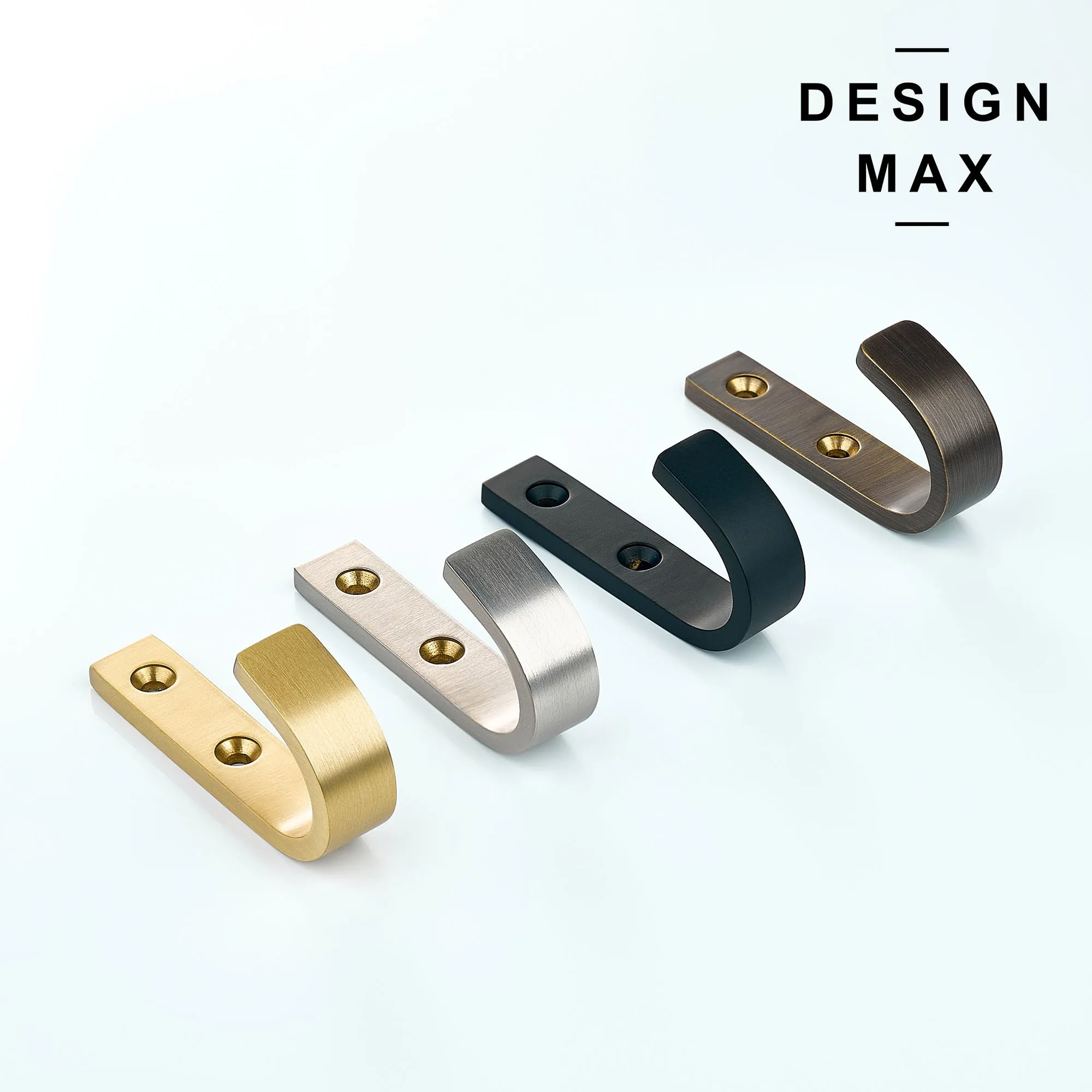 Huxley J Matte Brass Mudroom Wall Hook